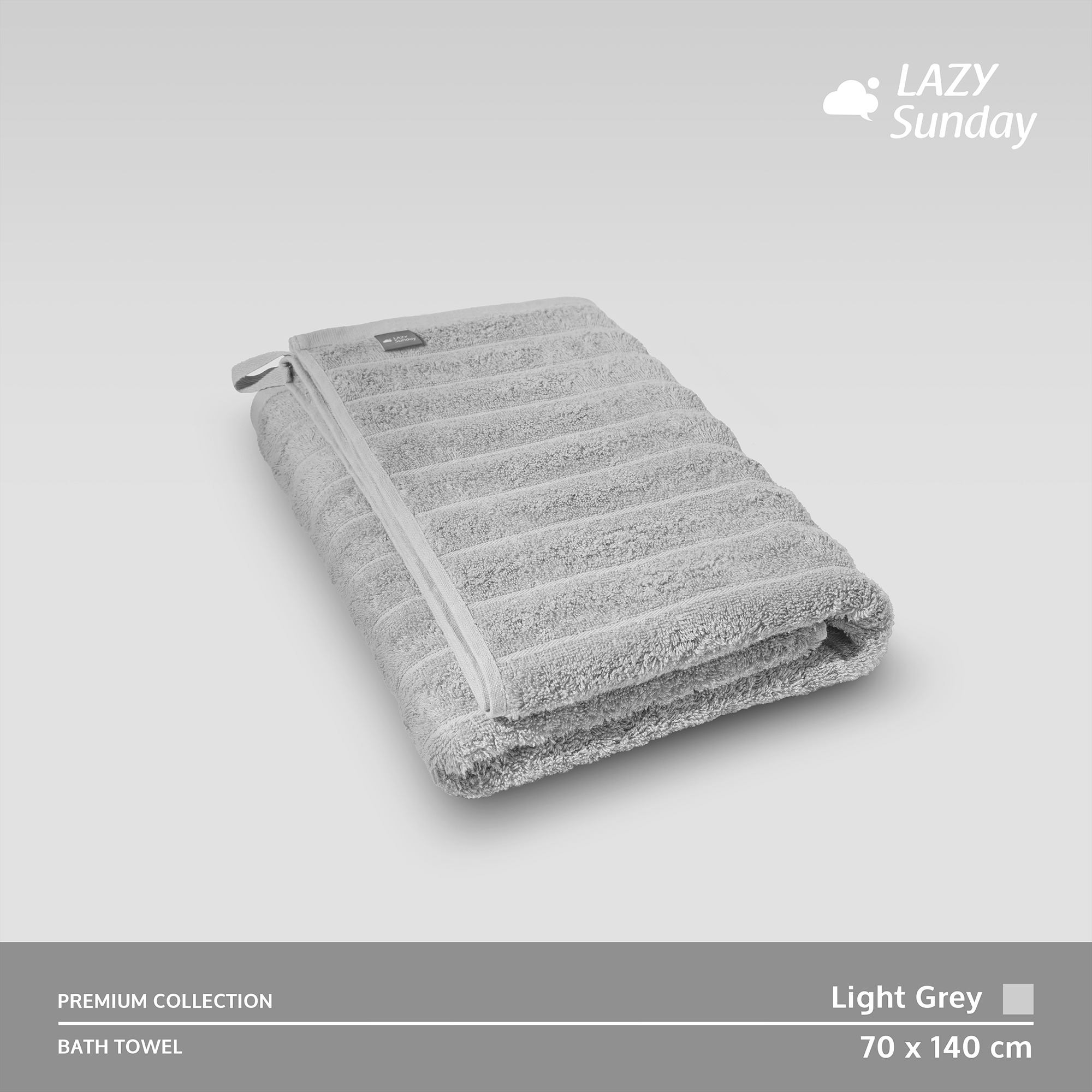 Handuk Mandi - Premium Towel 70x140 cm - LAZY Sunday