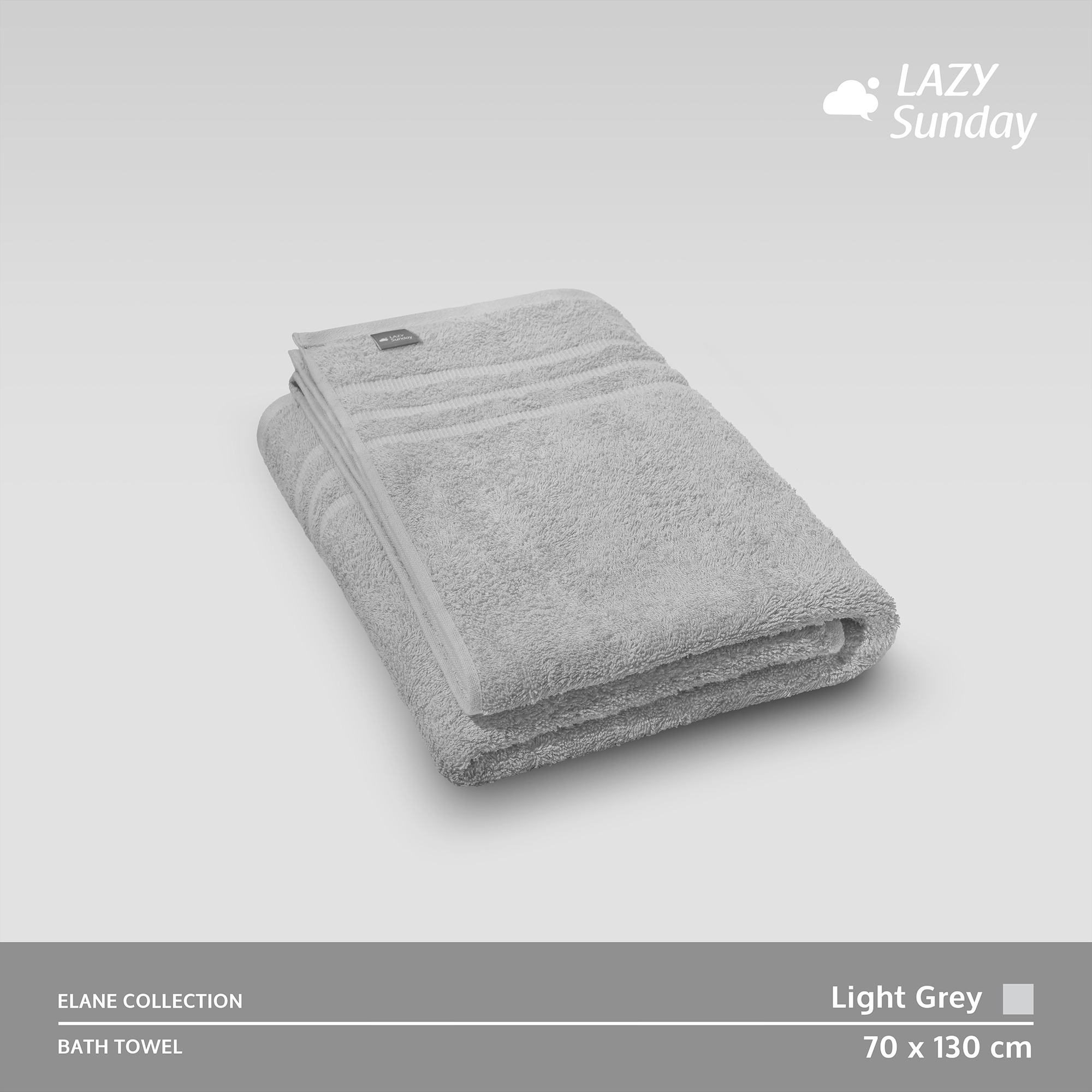 Handuk Mandi - Elane Towel 70x130 cm - LAZY Sunday