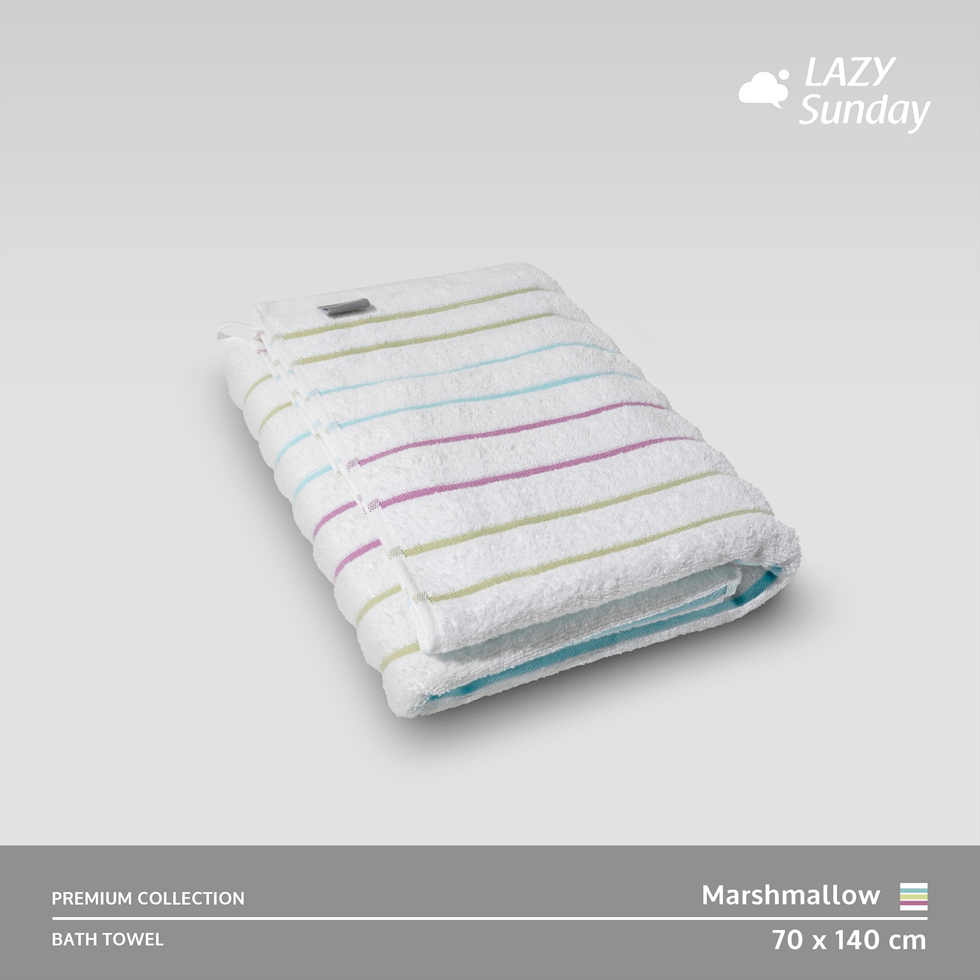 Handuk Mandi - Premium Towel 70x140 cm - LAZY Sunday