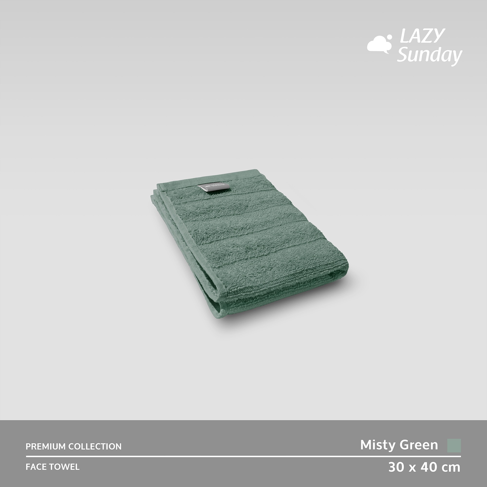 Handuk Muka / Face Towel - Premium Towel 30x40 cm - LAZY Sunday