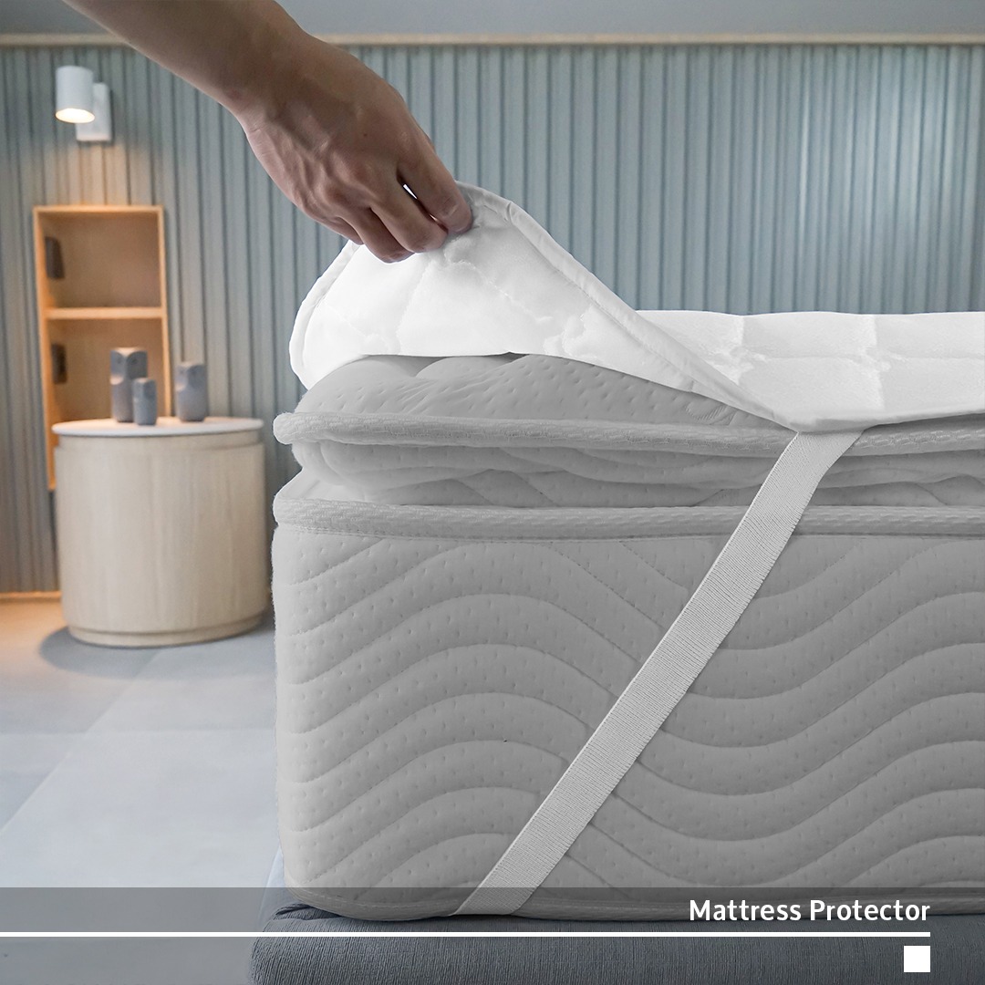 Lapisan Pelindung Kasur / Mattress Protector - Microfiber Goose Feel - LAZY Sunday