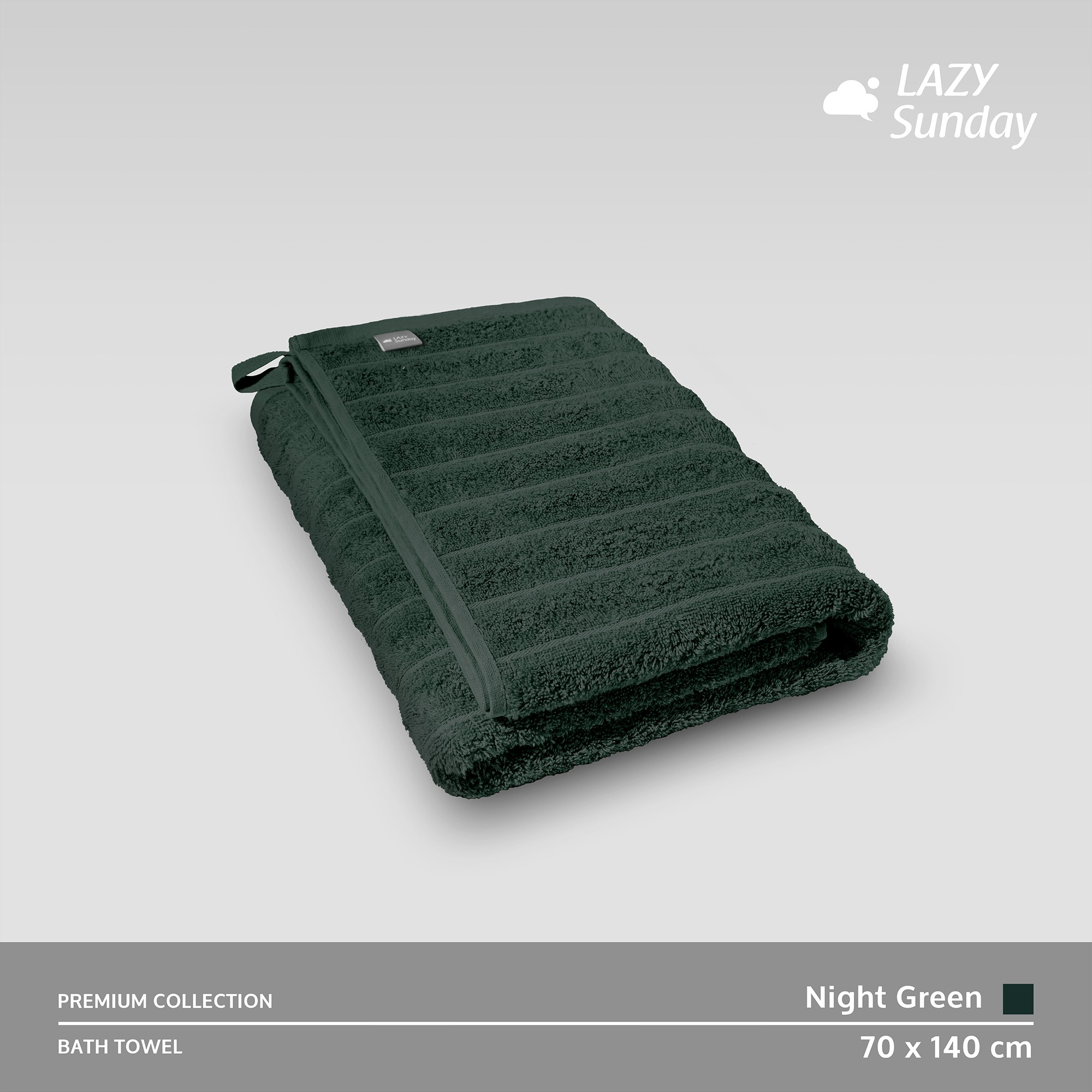 Handuk Mandi - Premium Towel 70x140 cm - LAZY Sunday