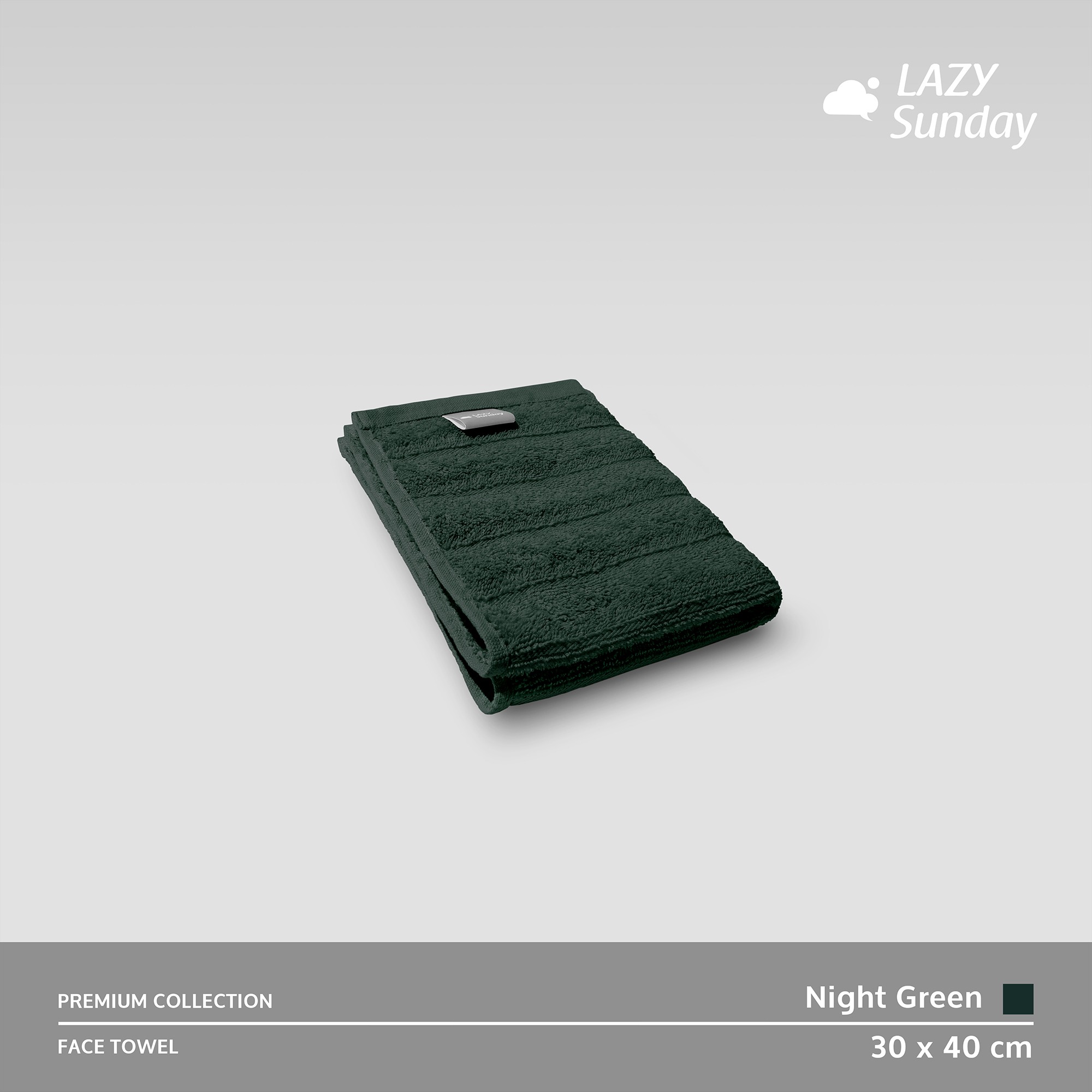 Handuk Muka / Face Towel - Premium Towel 30x40 cm - LAZY Sunday