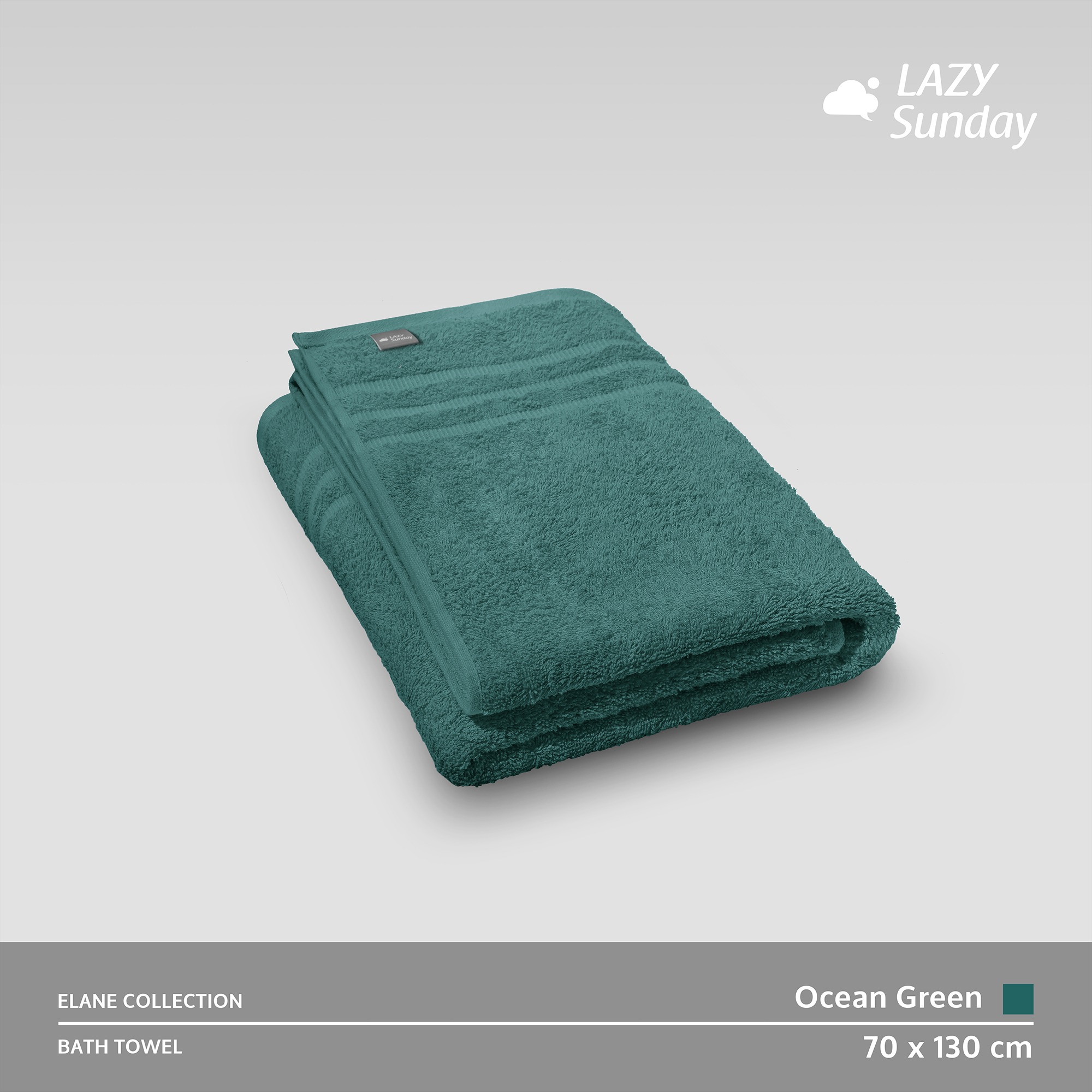 Handuk Mandi - Elane Towel 70x130 cm - LAZY Sunday