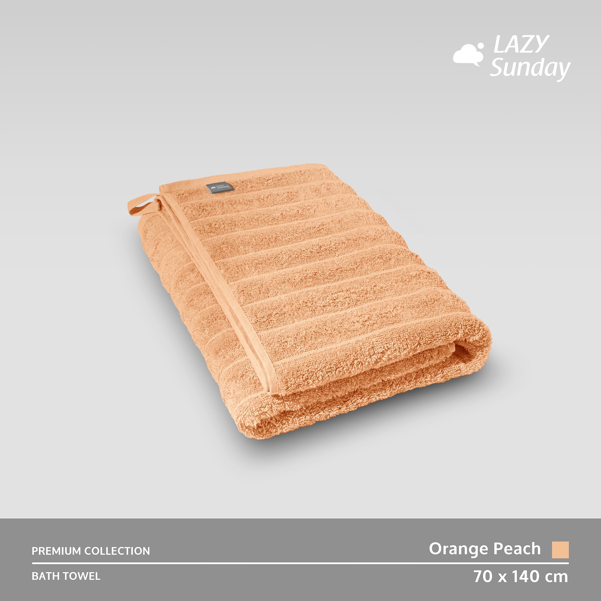 Handuk Mandi - Premium Towel 70x140 cm - LAZY Sunday
