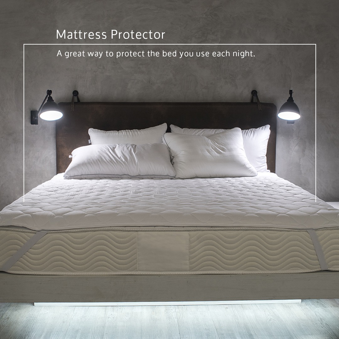 Mattress Protector - Microfiber Goose Feel - LAZY Sunday
