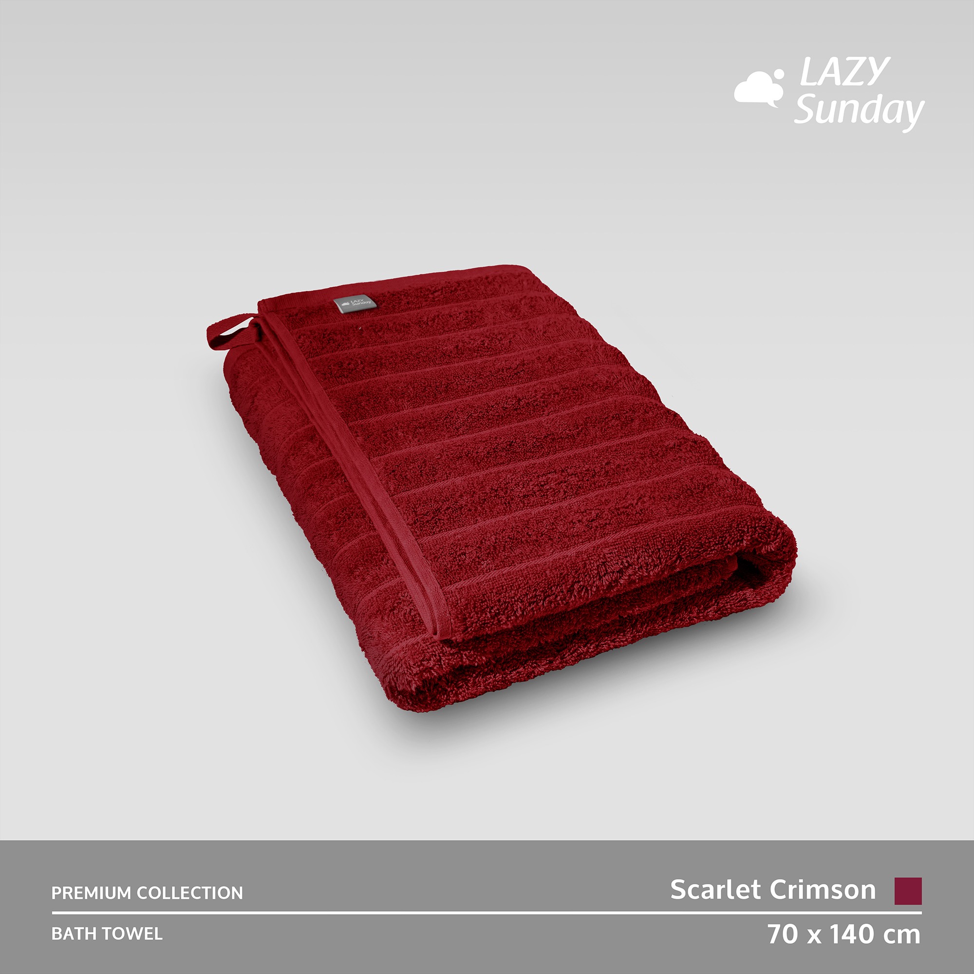 Handuk Mandi - Premium Towel 70x140 cm - LAZY Sunday