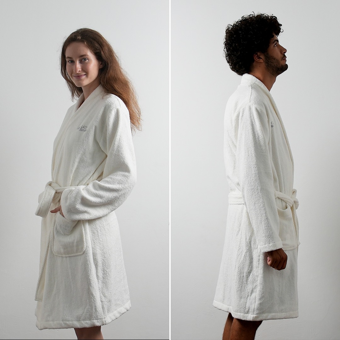 Classic Bathrobe / Kimono Handuk - LAZY Sunday
