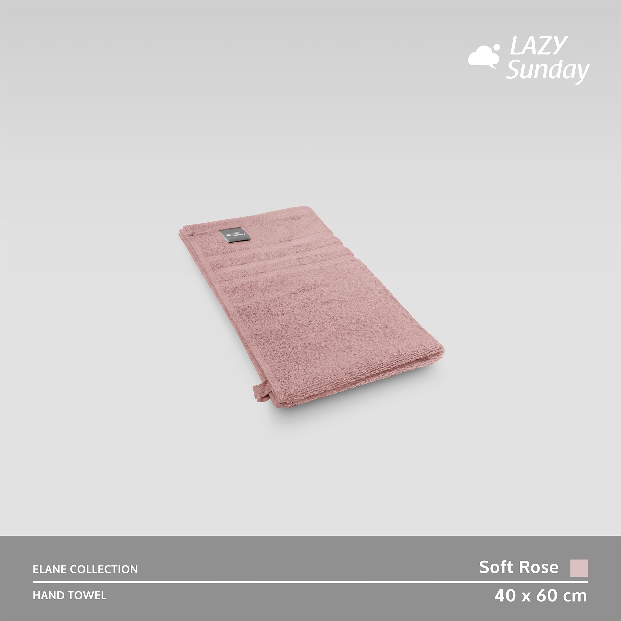 Handuk Tangan / Olahraga - Elane Towel 40x60 cm - LAZY Sunday