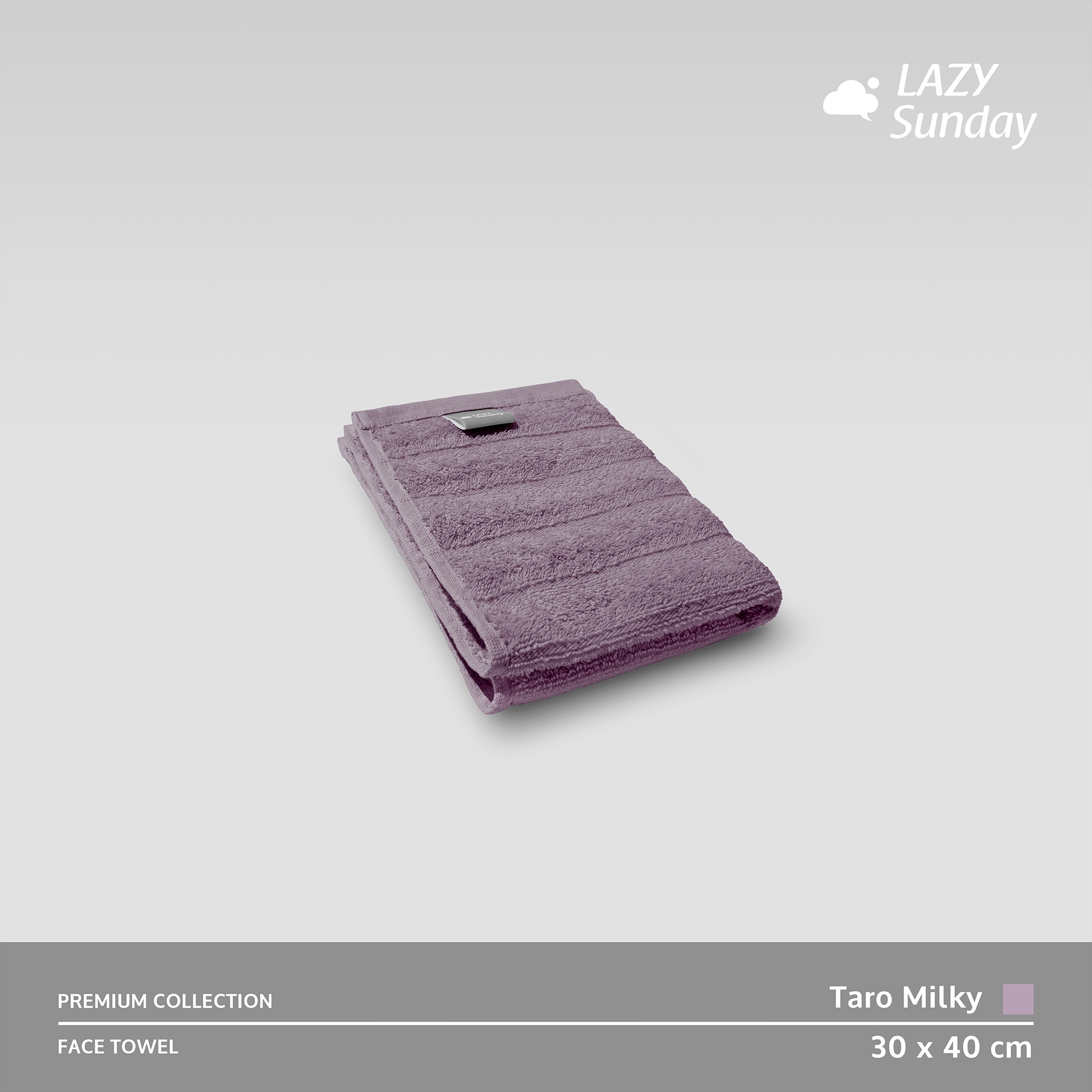 Handuk Muka / Face Towel - Premium Towel 30x40 cm - LAZY Sunday