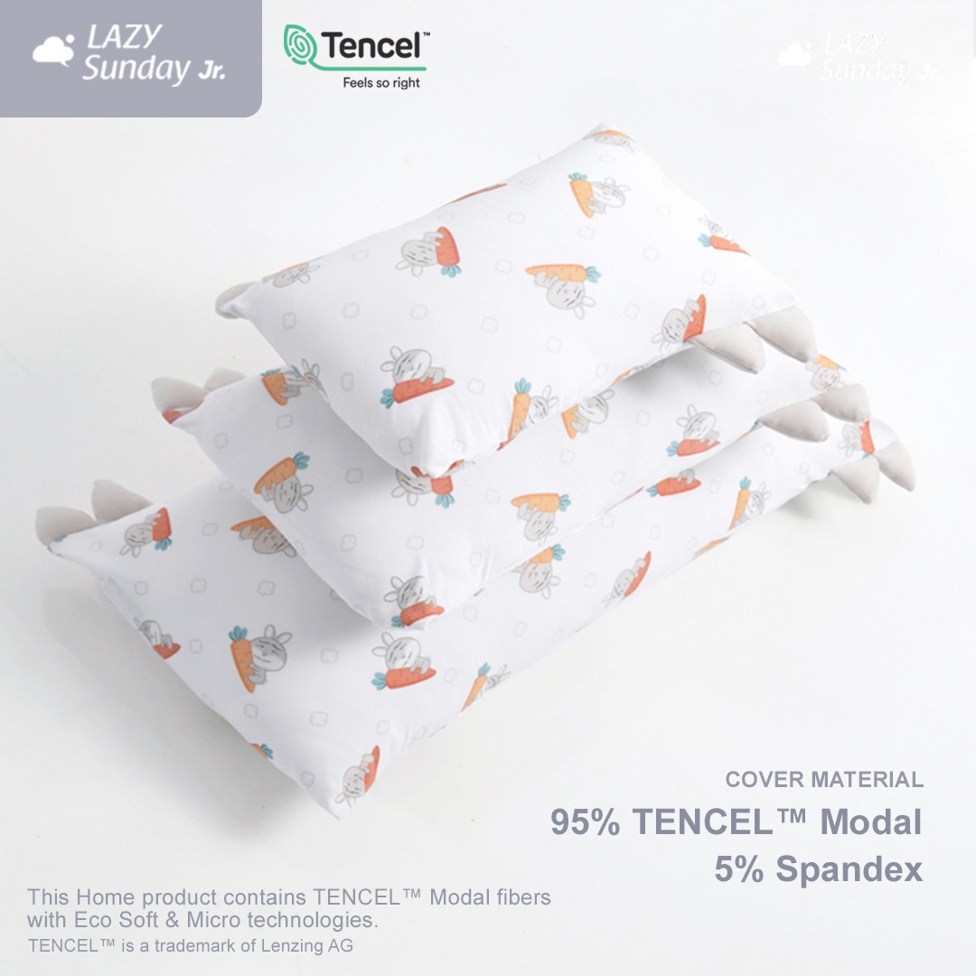Bantal Guling Bayi / Baby Hug Pillow - Browie Family - LAZY Sunday Jr.