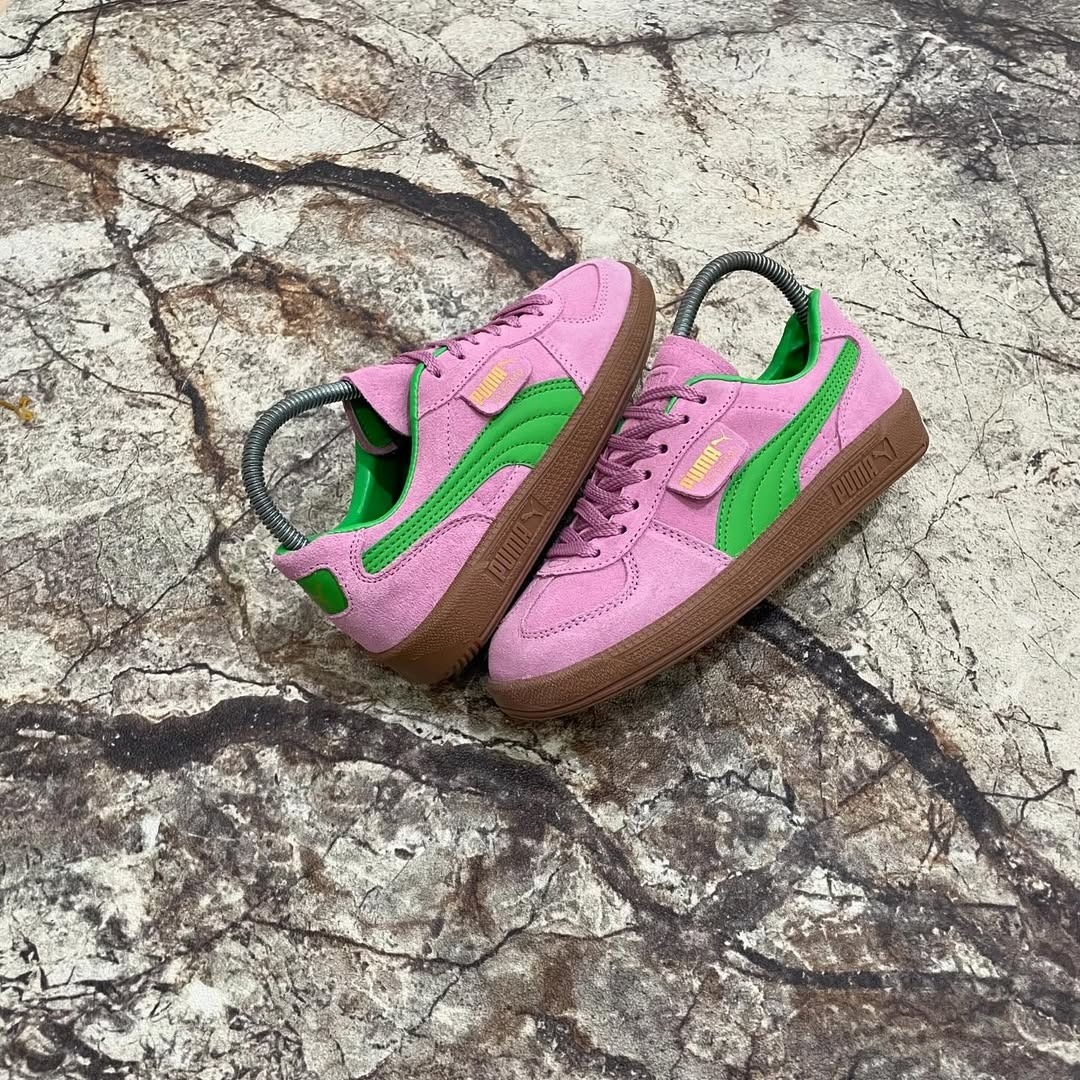 PUMA PALERMO "PINK DELIGHT GREEN"