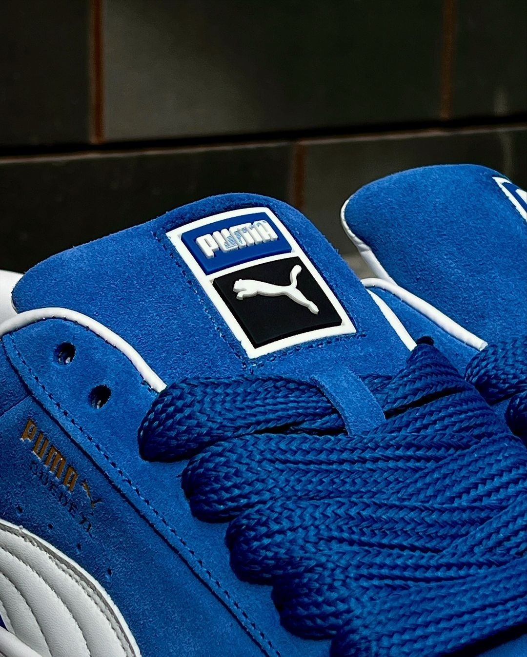 PUMA SUEDE XL - BLUE