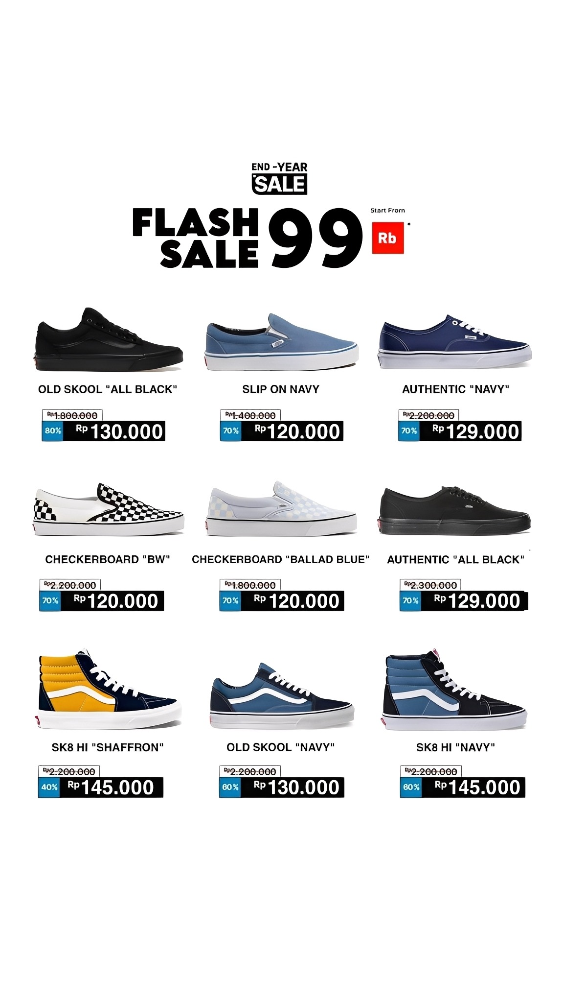 V4NS FLASH SALE