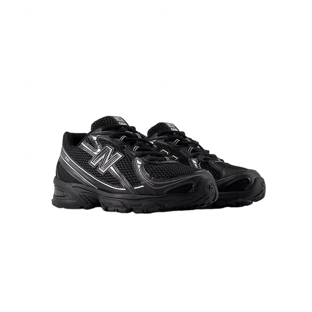 NEW BALANCE 740 - BLACK METALLIC SILVER