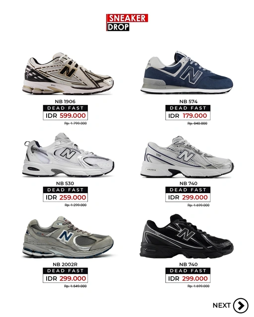 Image of NEW BALANCE DROP SALE