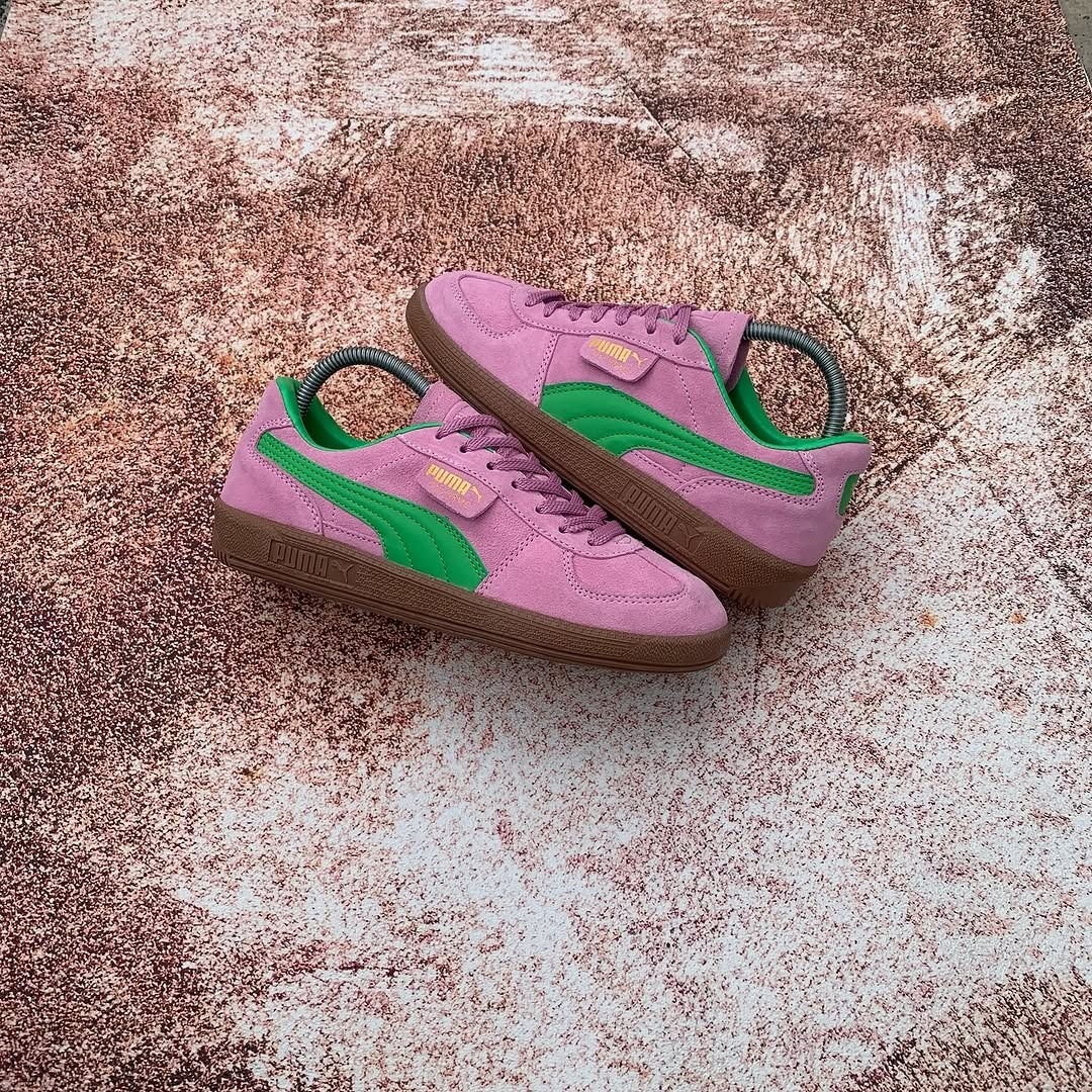 PUMA PALERMO "PINK DELIGHT GREEN"