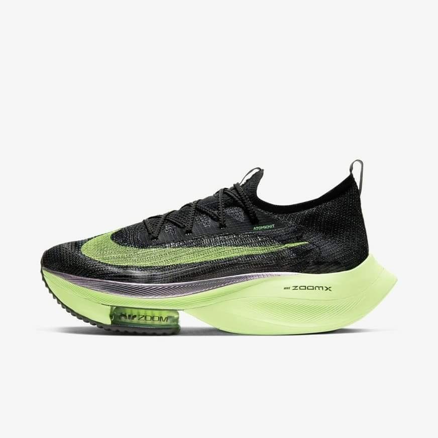NIKE ZOOM ALPHAFLY NEXT% 2 - BLACK ELECTRIC GREEN
