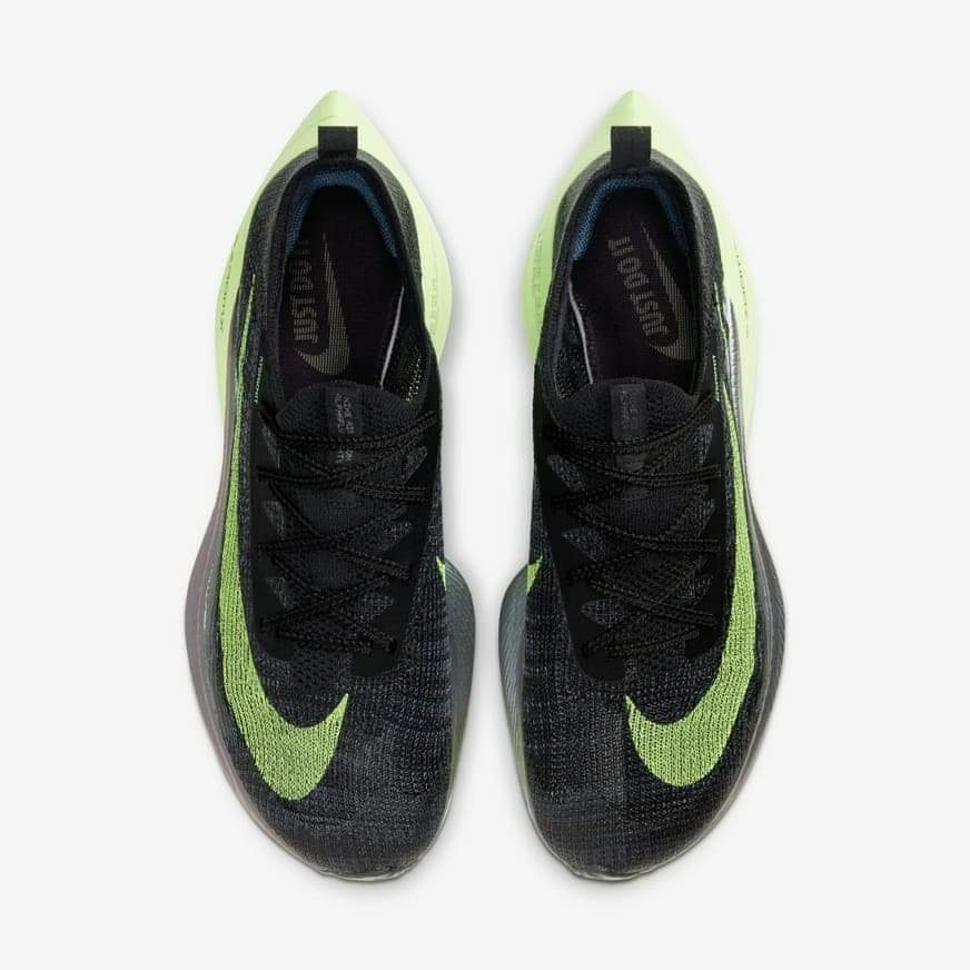 NIKE ZOOM ALPHAFLY NEXT% 2 - BLACK ELECTRIC GREEN