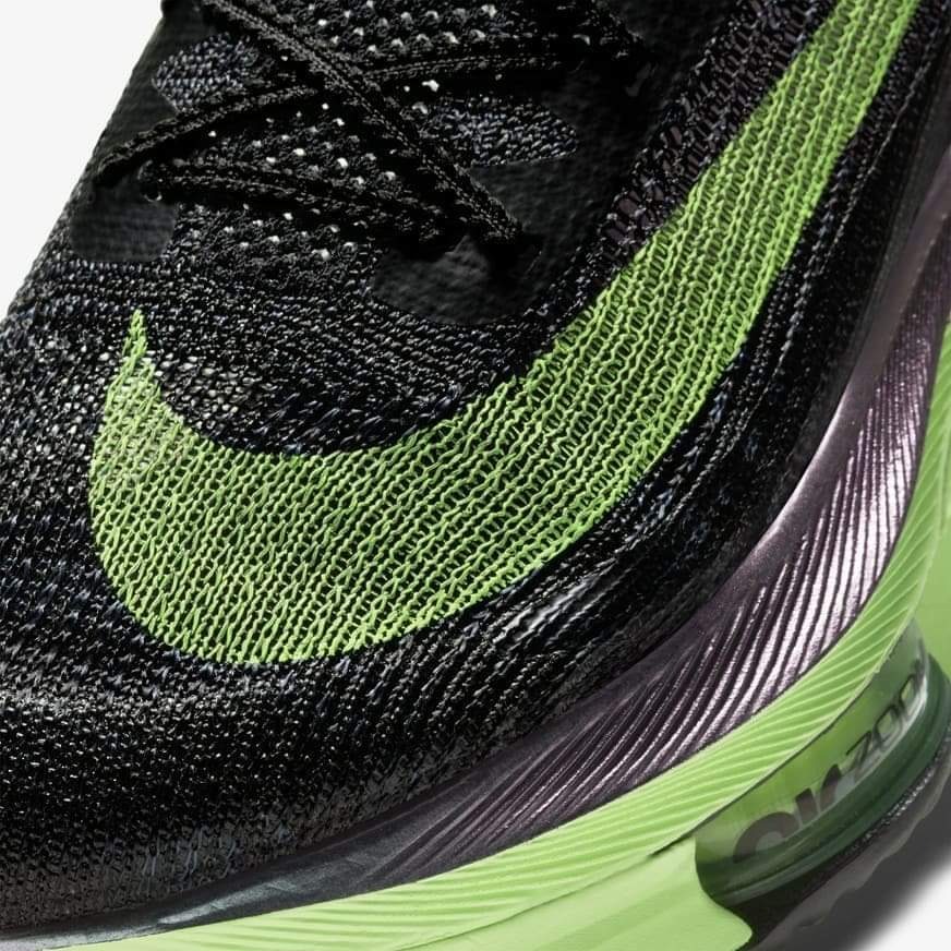NIKE ZOOM ALPHAFLY NEXT% 2 - BLACK ELECTRIC GREEN