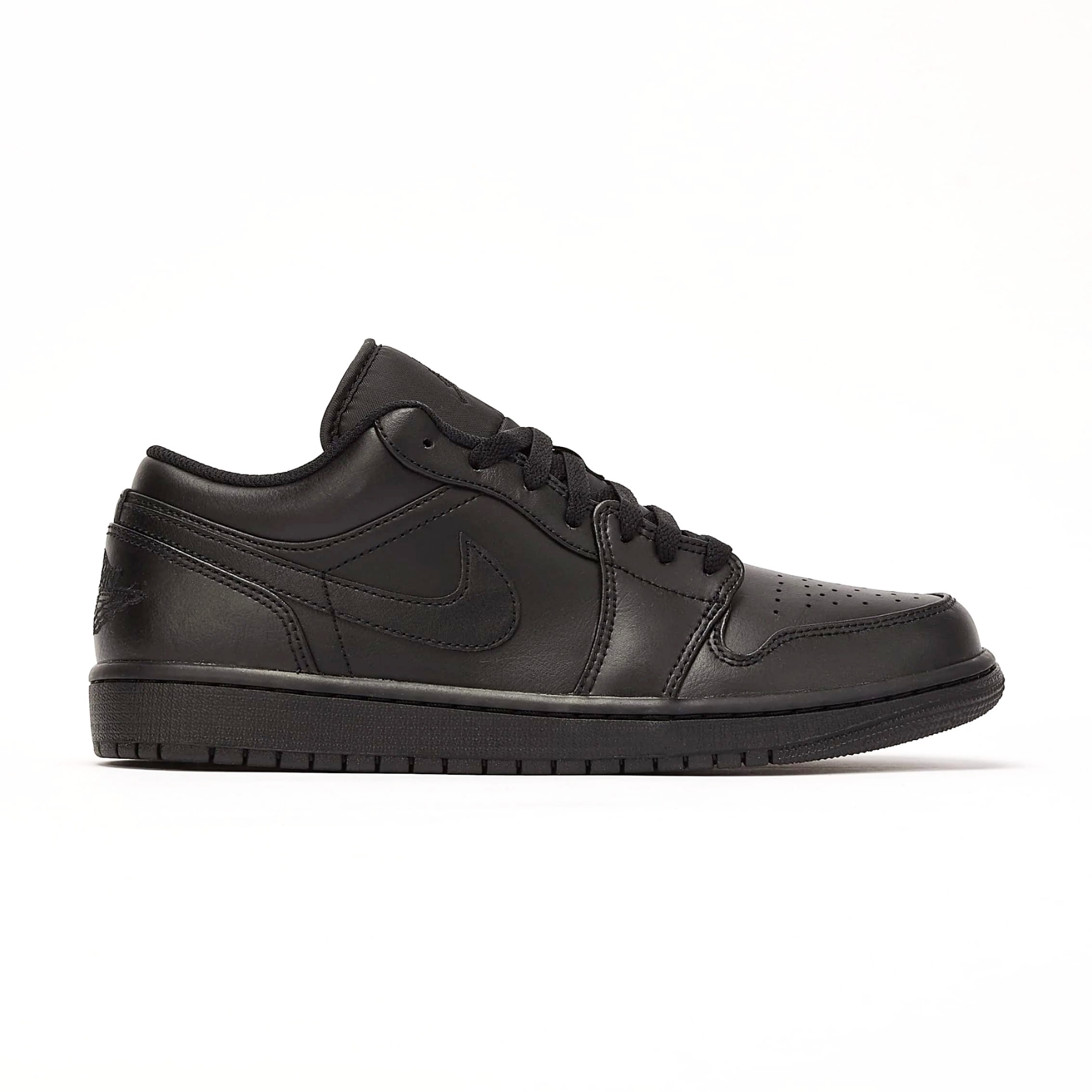 NIKE AIR JORDAN 1 LOW - TRIPLE BLACK