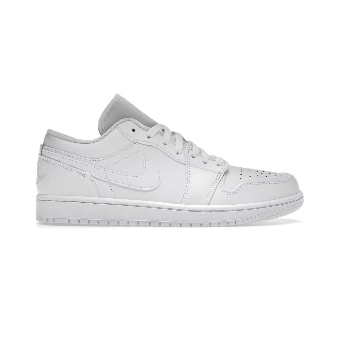 NIKE AIR JORDAN 1 LOW - TRIPLE WHITE