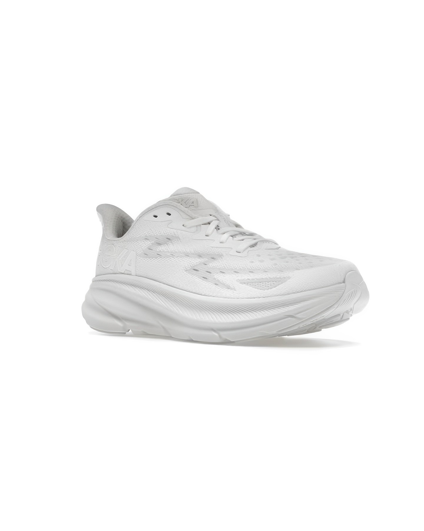 HOKA ONE ONE CLIFTON 9 - TRIPLE WHITE