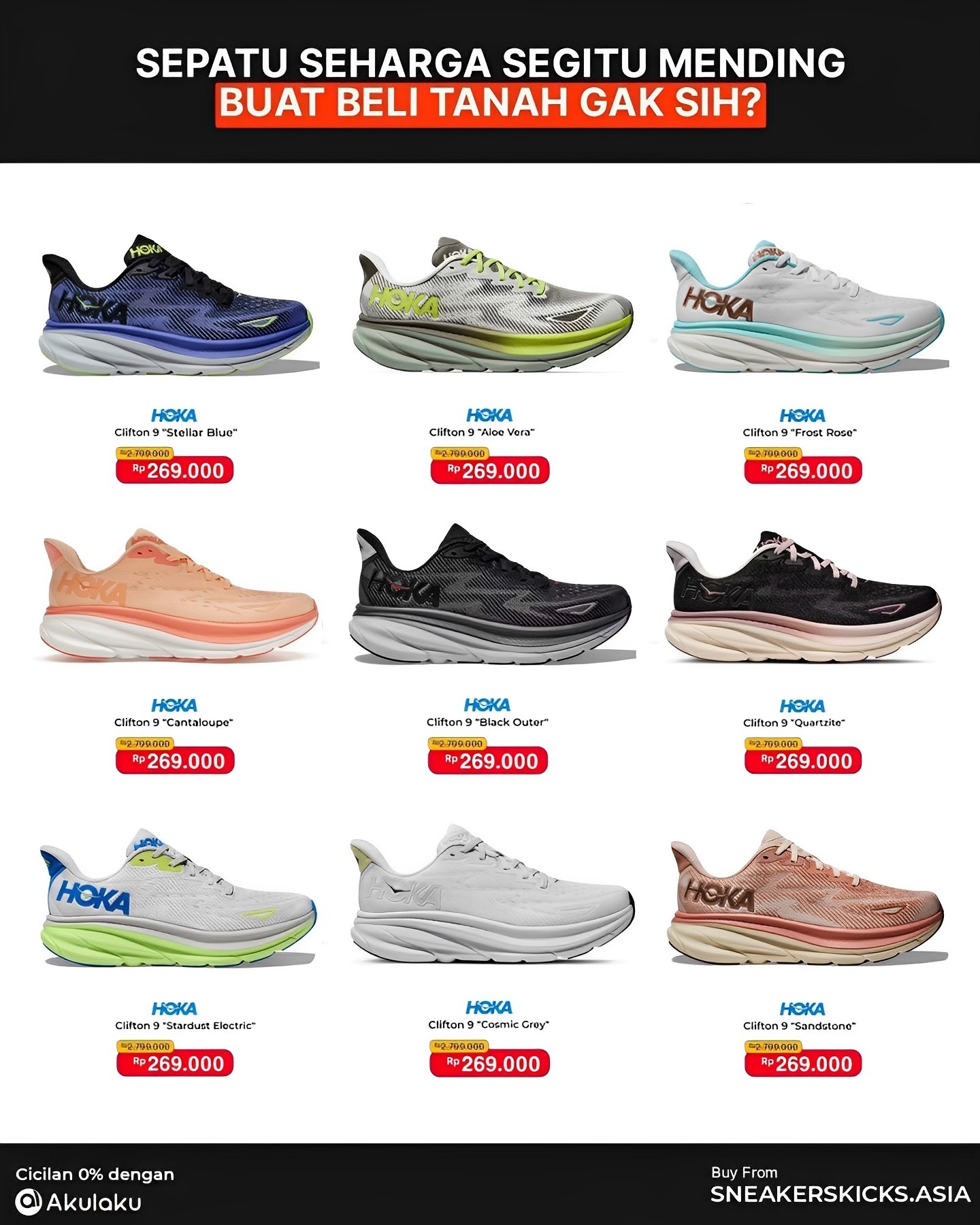 HOKA ONE ONE CLIFTON 9 SERIES v3