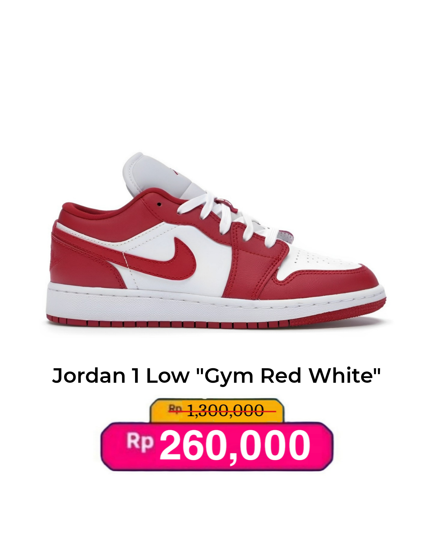 AlR J0RDAN 1 LOW "END OF SEASON SALE"
