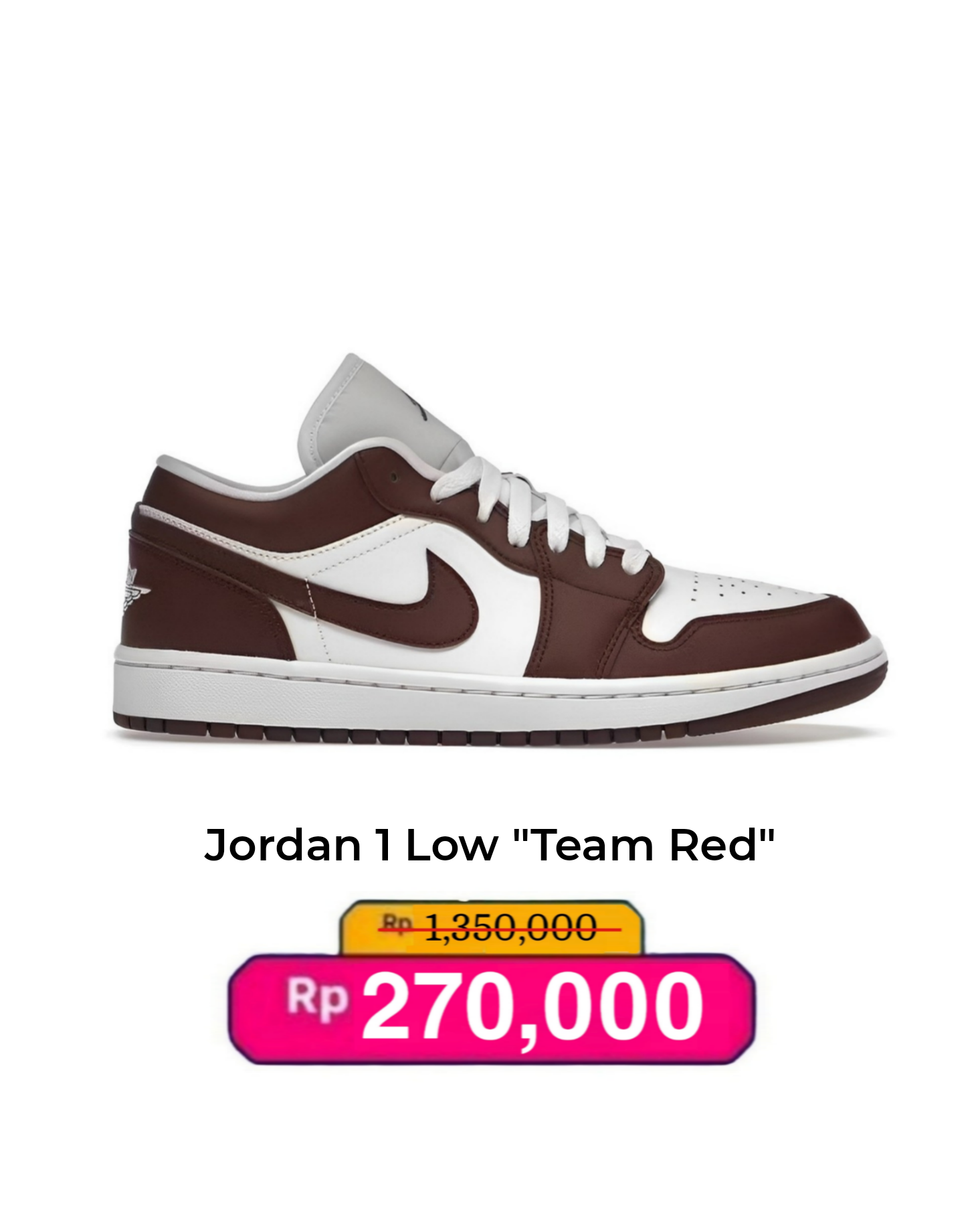 AlR J0RDAN 1 LOW "END OF SEASON SALE"