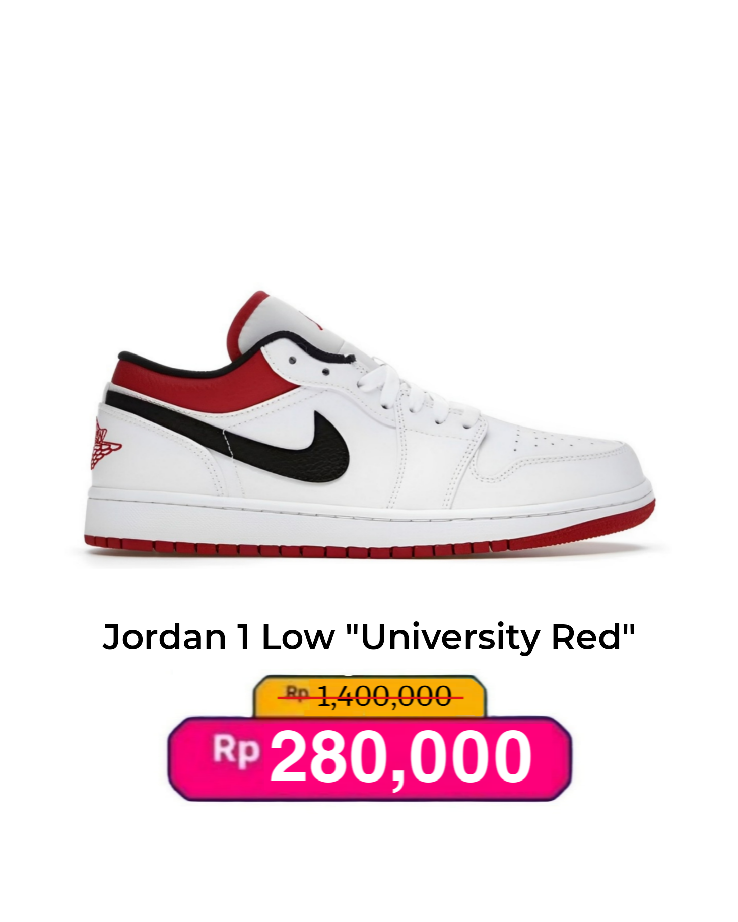 AlR J0RDAN 1 LOW "END OF SEASON SALE"