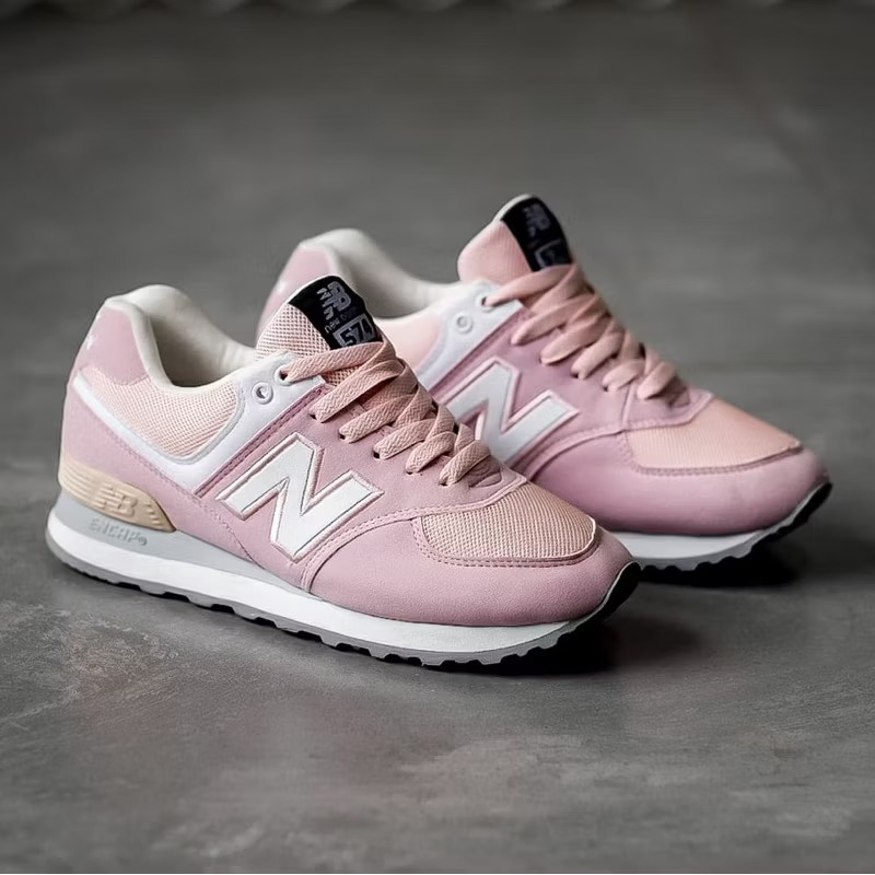 SPORT WAREHOUSE NEW BALANCE 574 PEACH