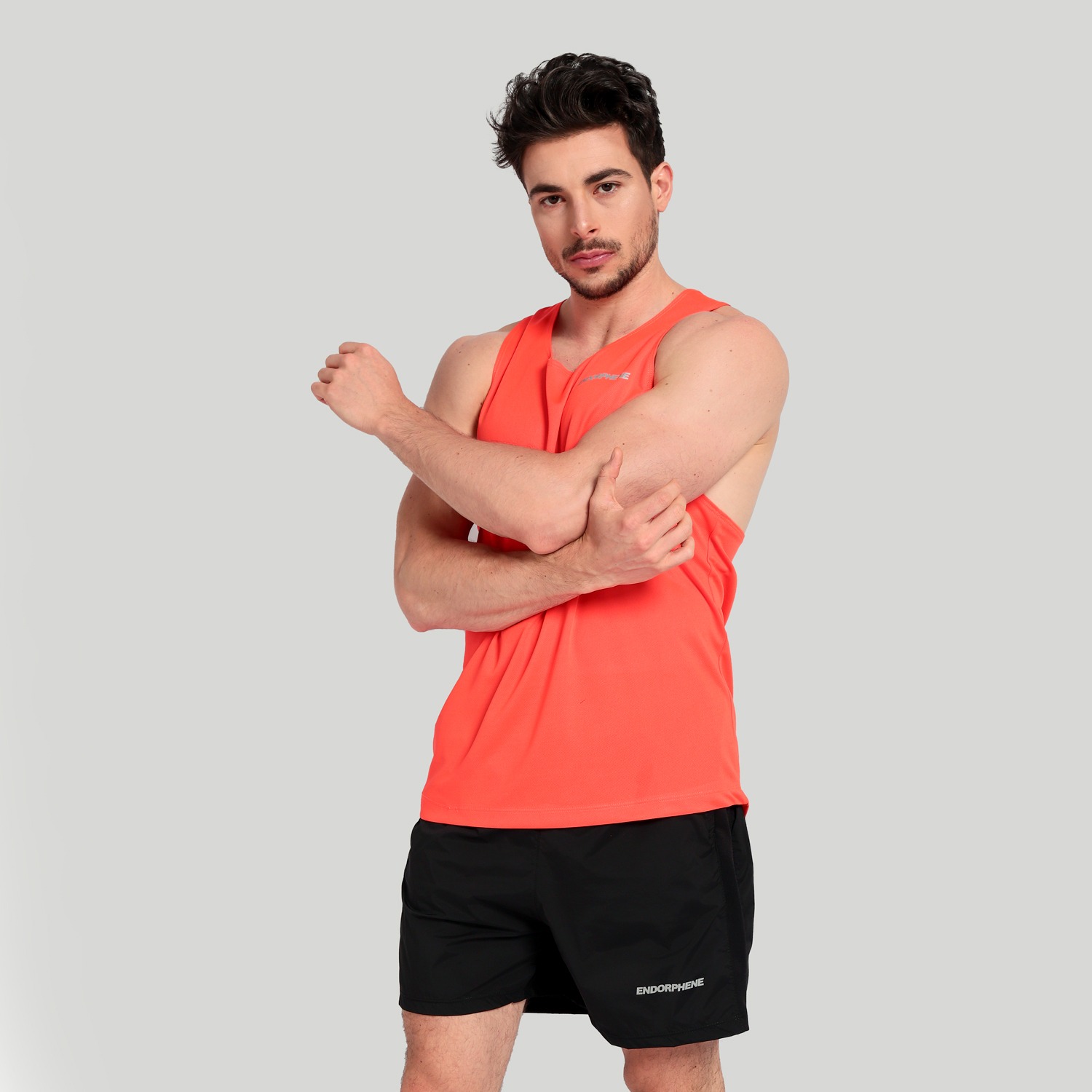 Endorphene DASH Singlet - Bright Manggo