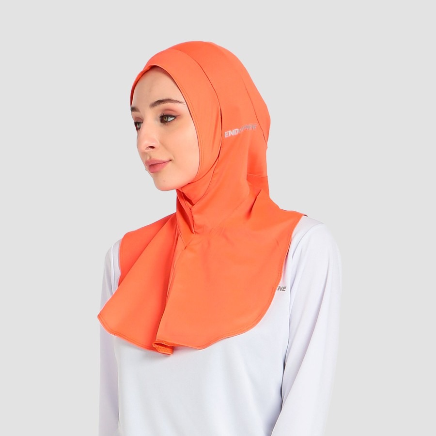 Endorphene Dash Hijab Sport - Bright Manggo
