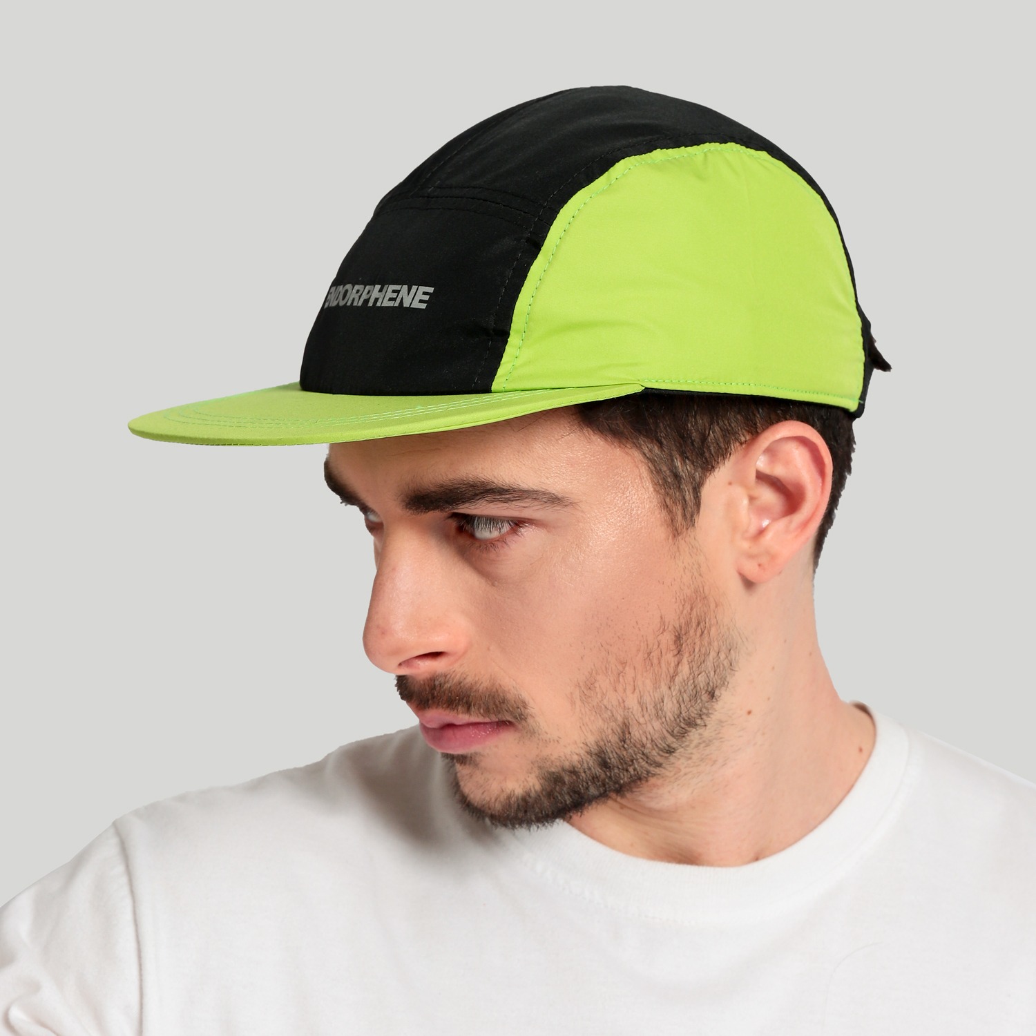 Dash Running Cap Endorphene - Black and Green Neon