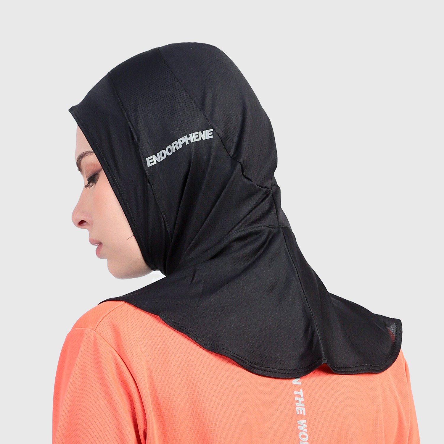 Endorphene Dash Hijab Sport - Black
