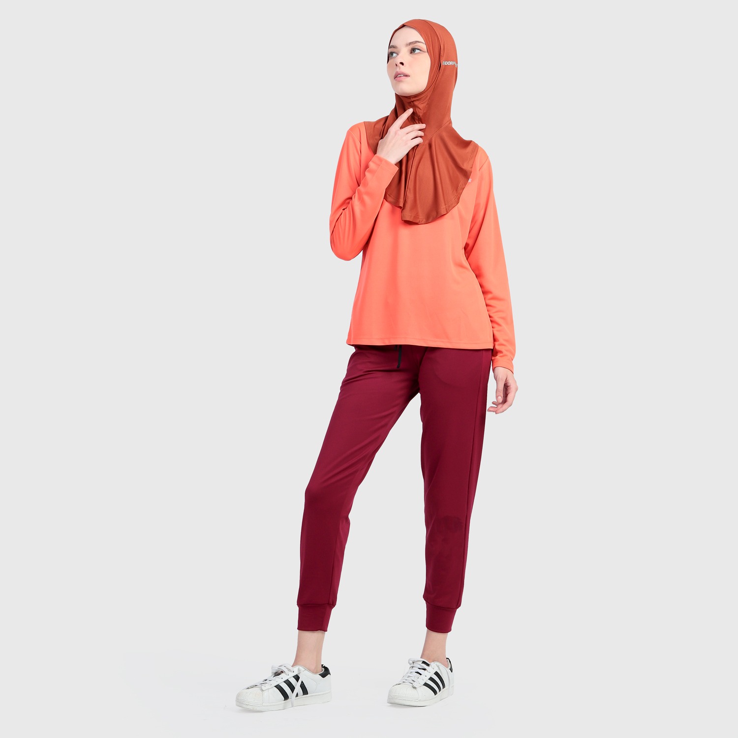 Endorphene Dash Hijab Sport - Amber Brown