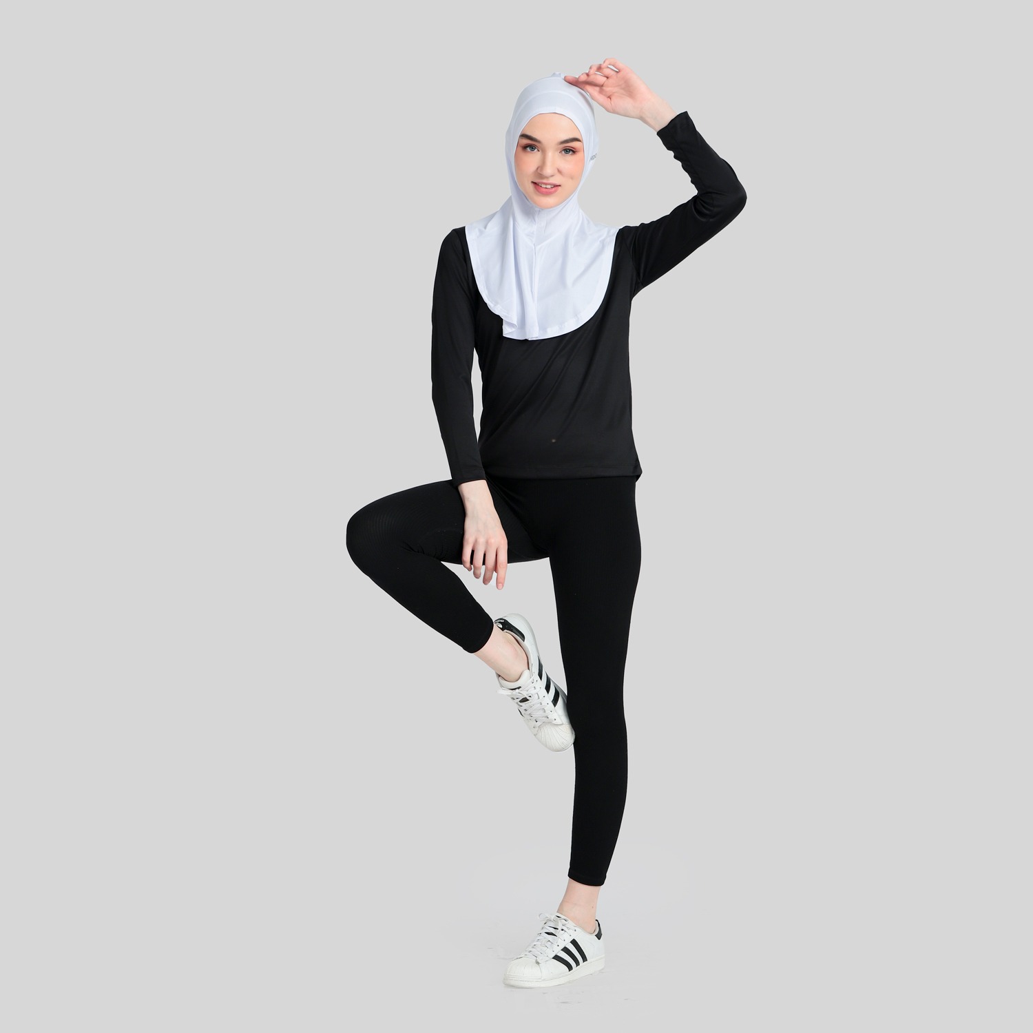Endorphene Dash Hijab Sport - White