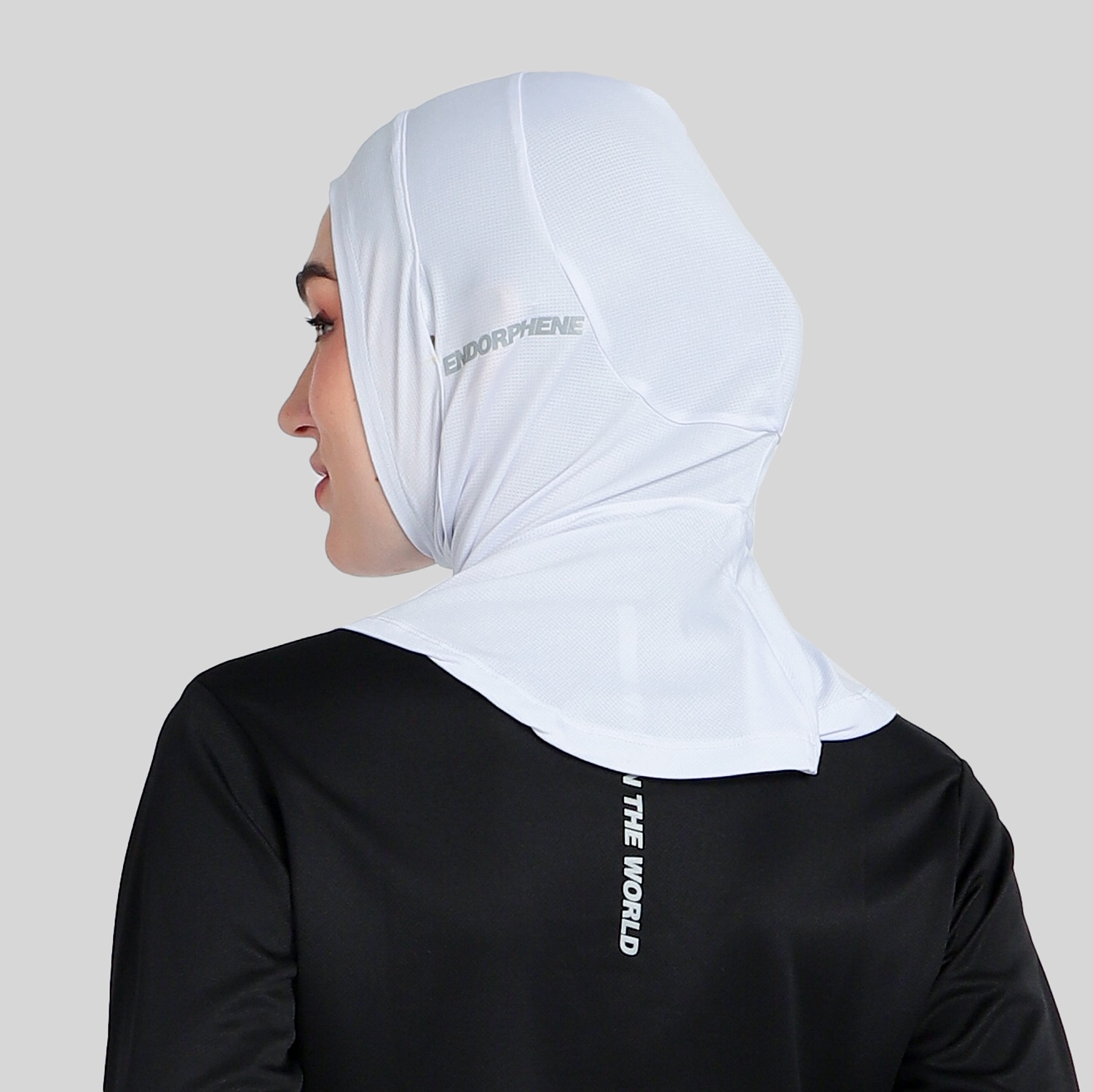 Endorphene Dash Hijab Sport - White