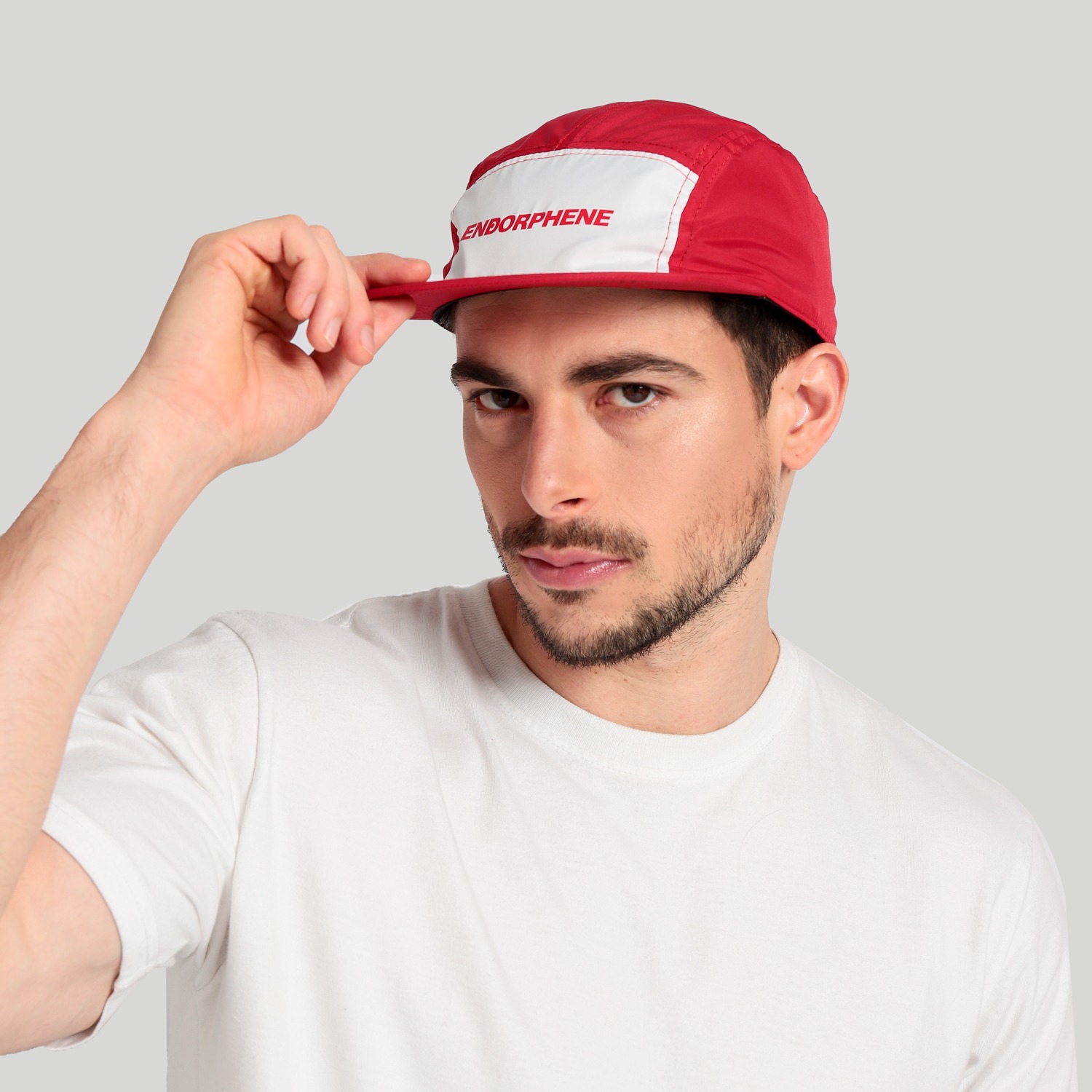 Dash Running Cap Endorphene - Red and White