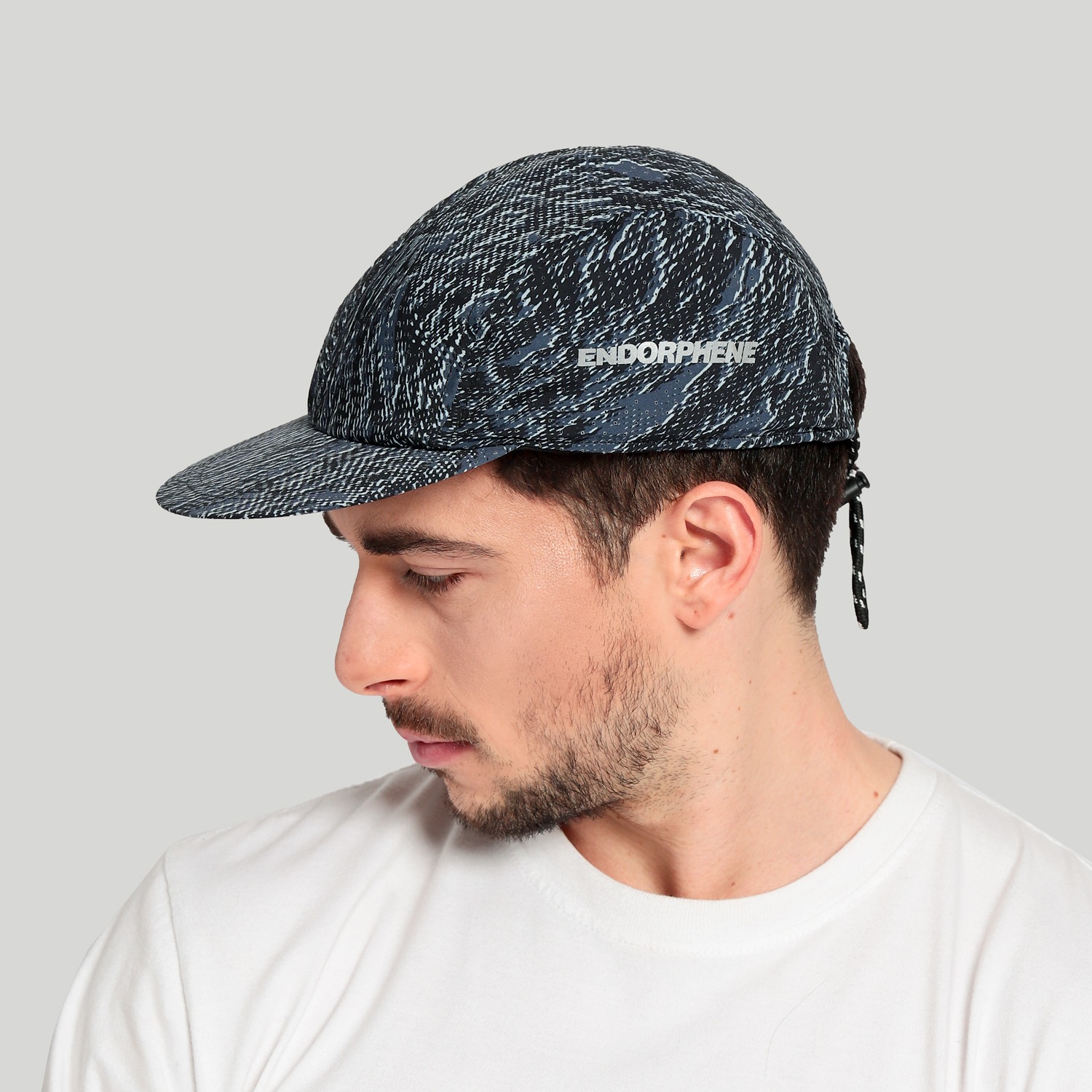 Endorphene Rush Running Cap Lightweight - Camo Navy