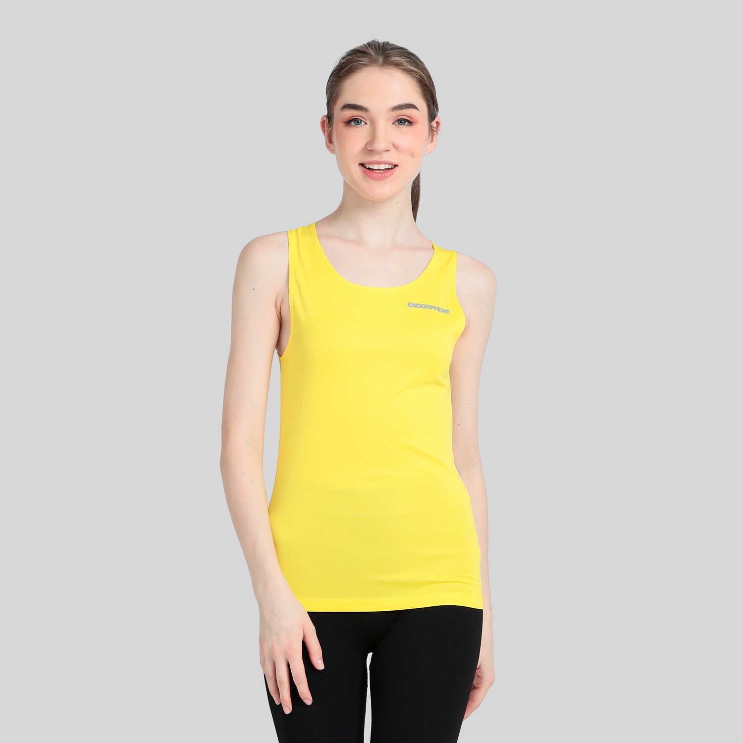 Endorphene Women's DASH Singlet - Yellow