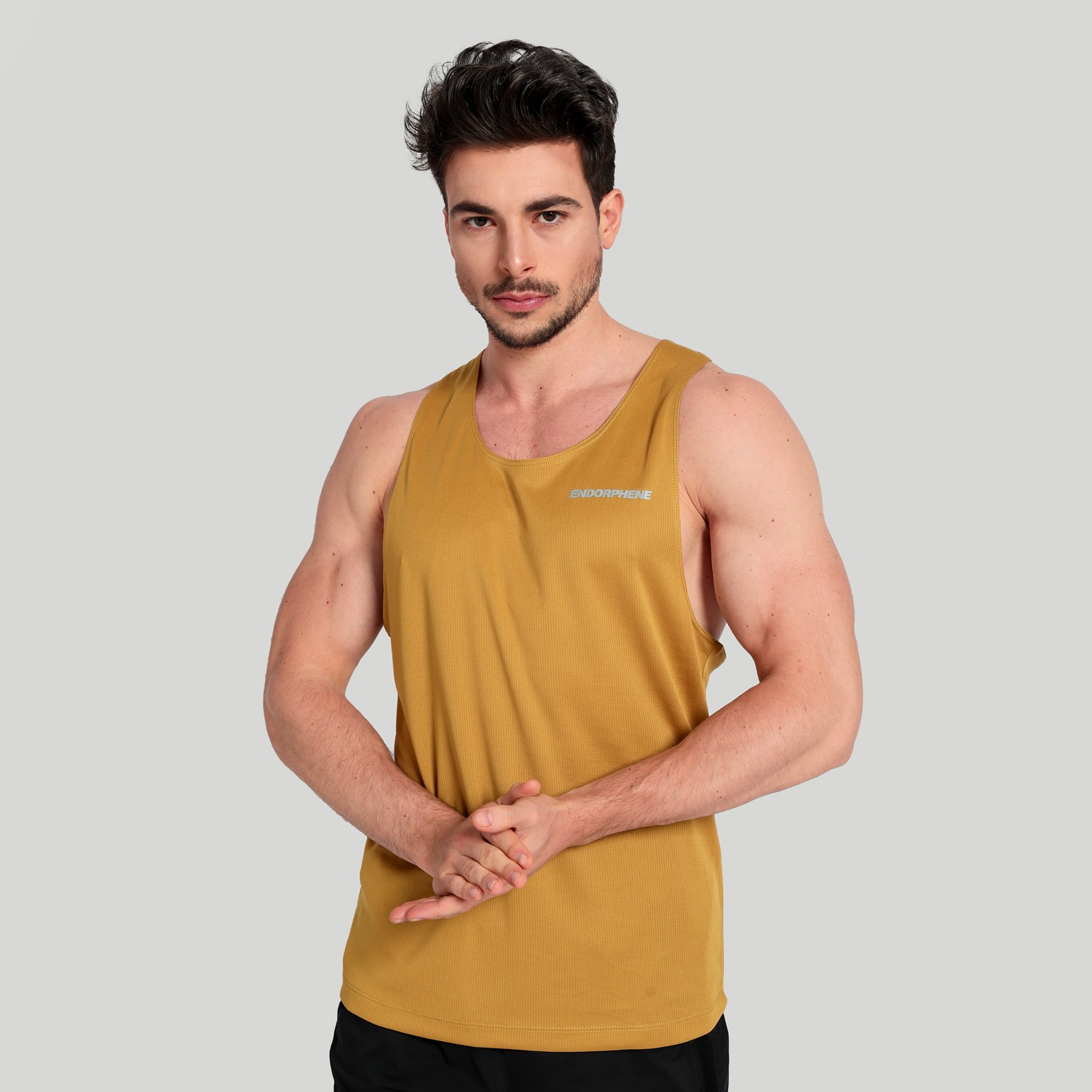 Endorphene RUSH Singlet - Gold
