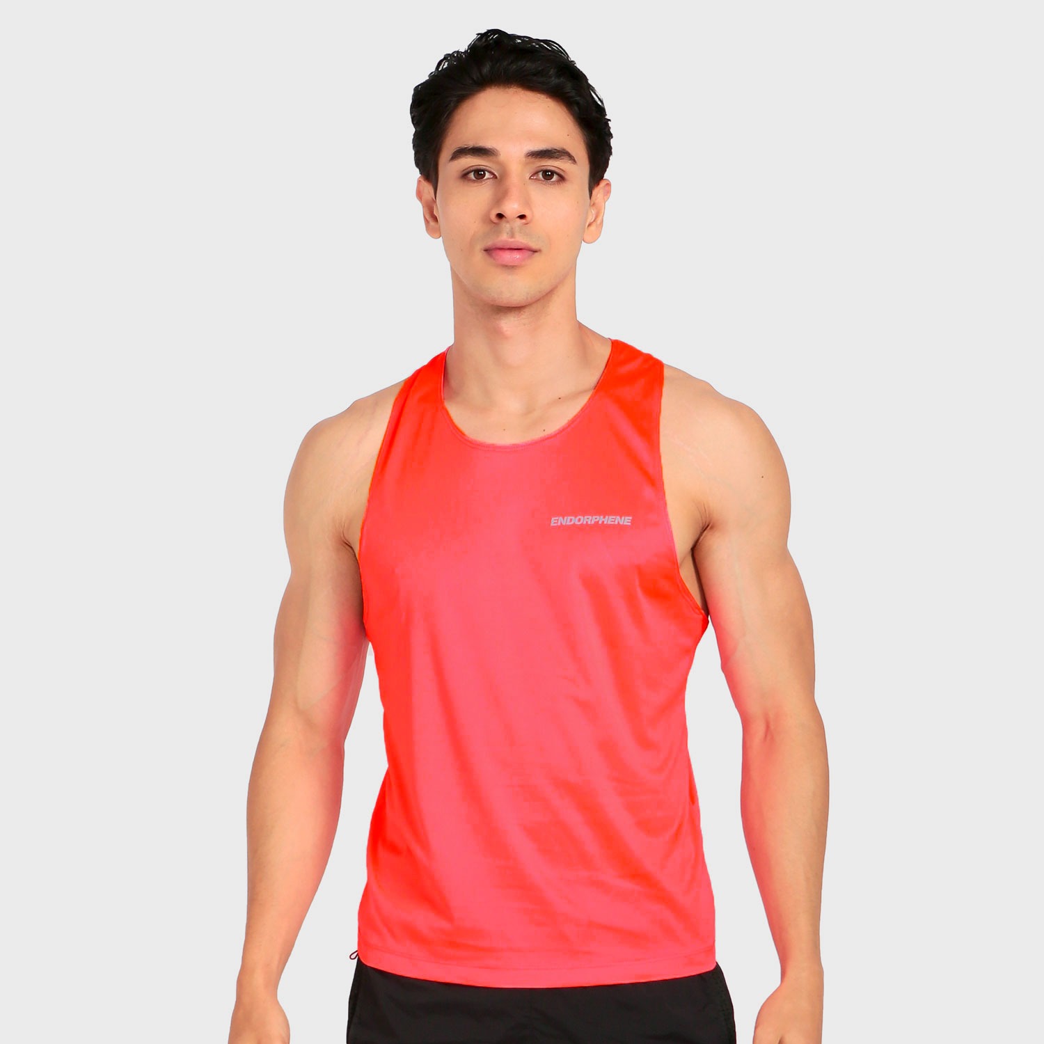 Endorphene RUSH Singlet - Neon Pink