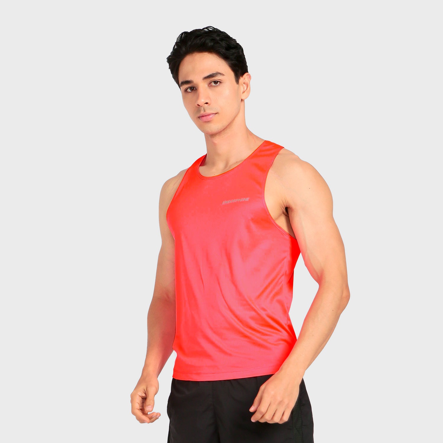 Endorphene RUSH Singlet - Neon Pink