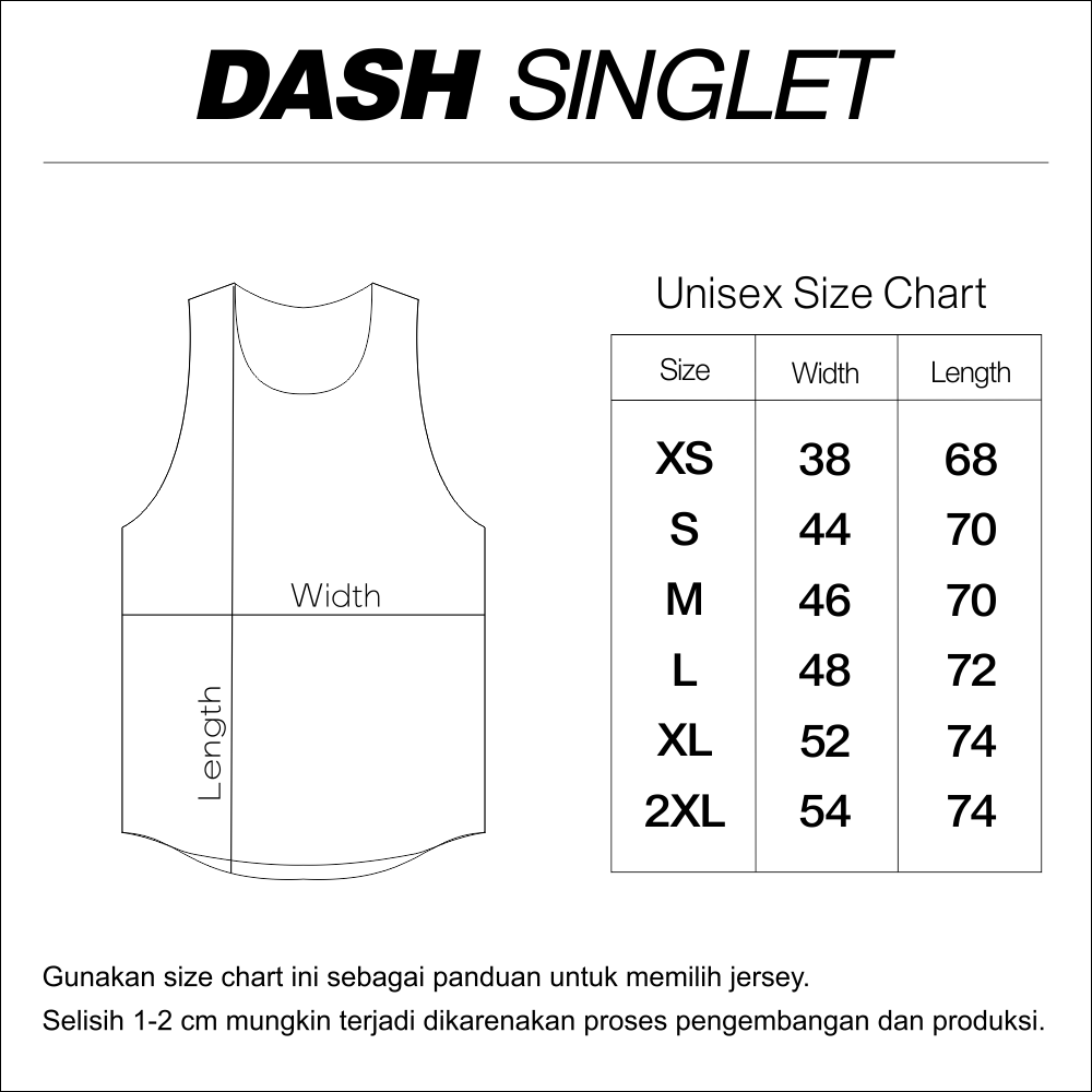 Endorphene RUSH Singlet - Blue