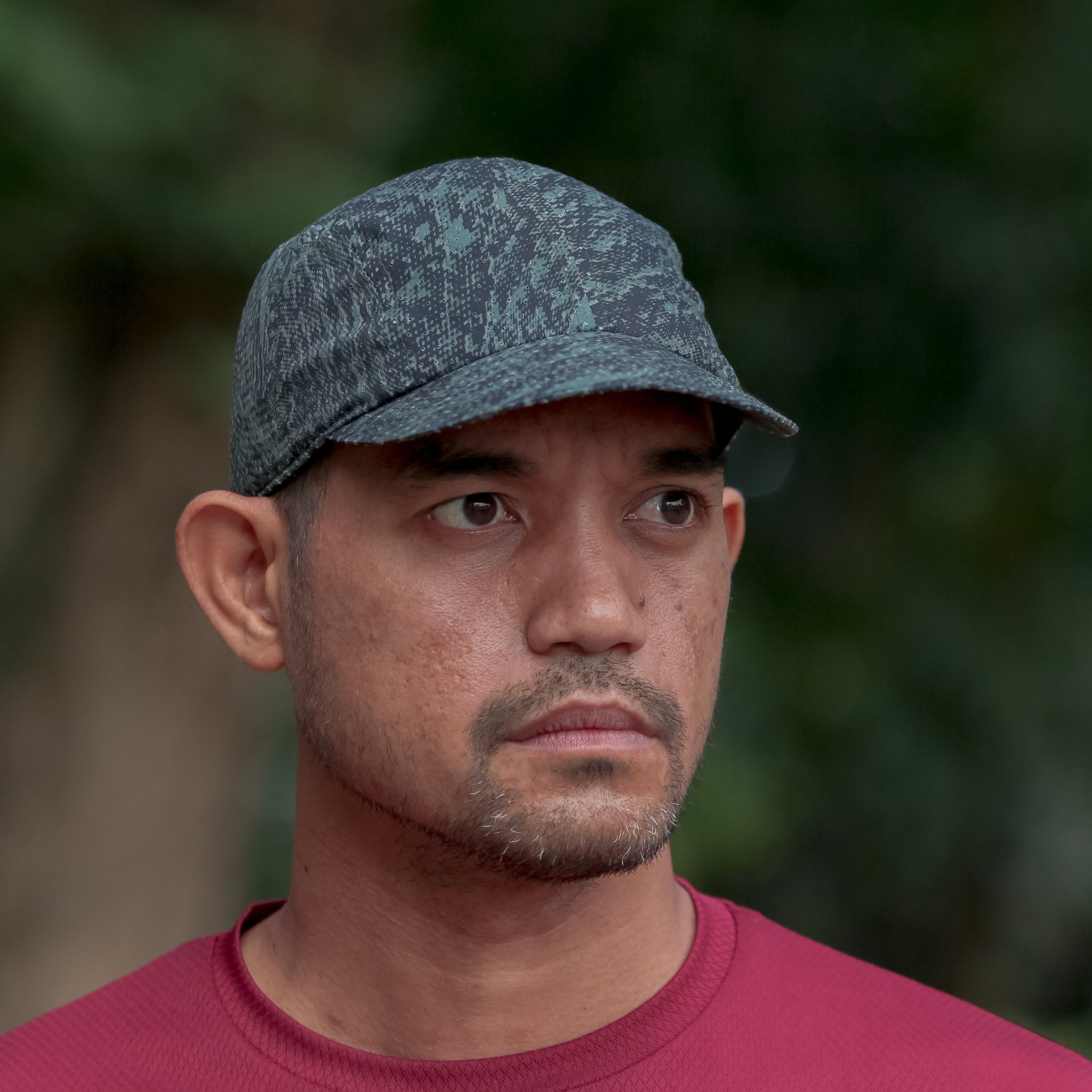 Rush Running Cap Lightweight - Camo Green