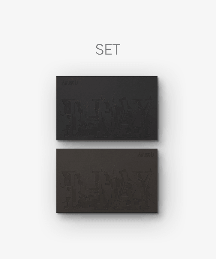 Agust D (BTS) 'D-DAY' (Set)