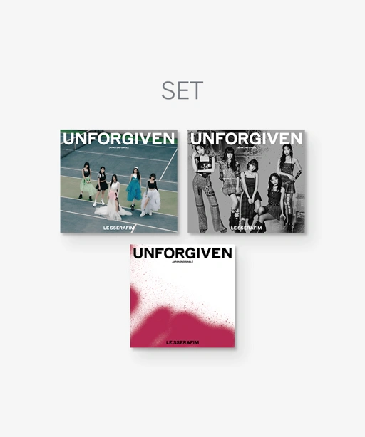 Image of JAPAN 2nd Single [UNFORGIVEN] 3 Set