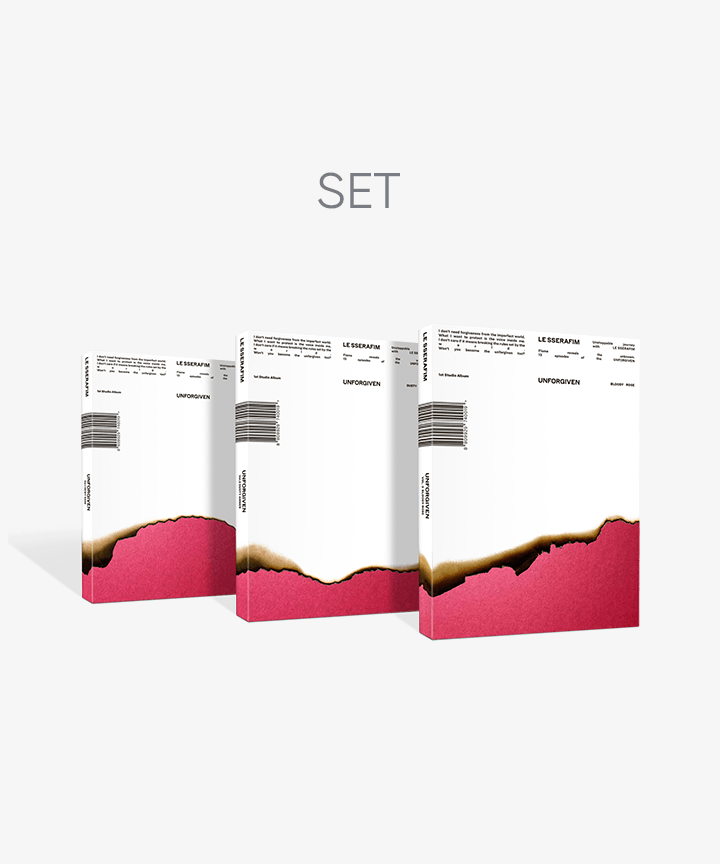 1st Studio Album 'UNFORGIVEN' (Set)